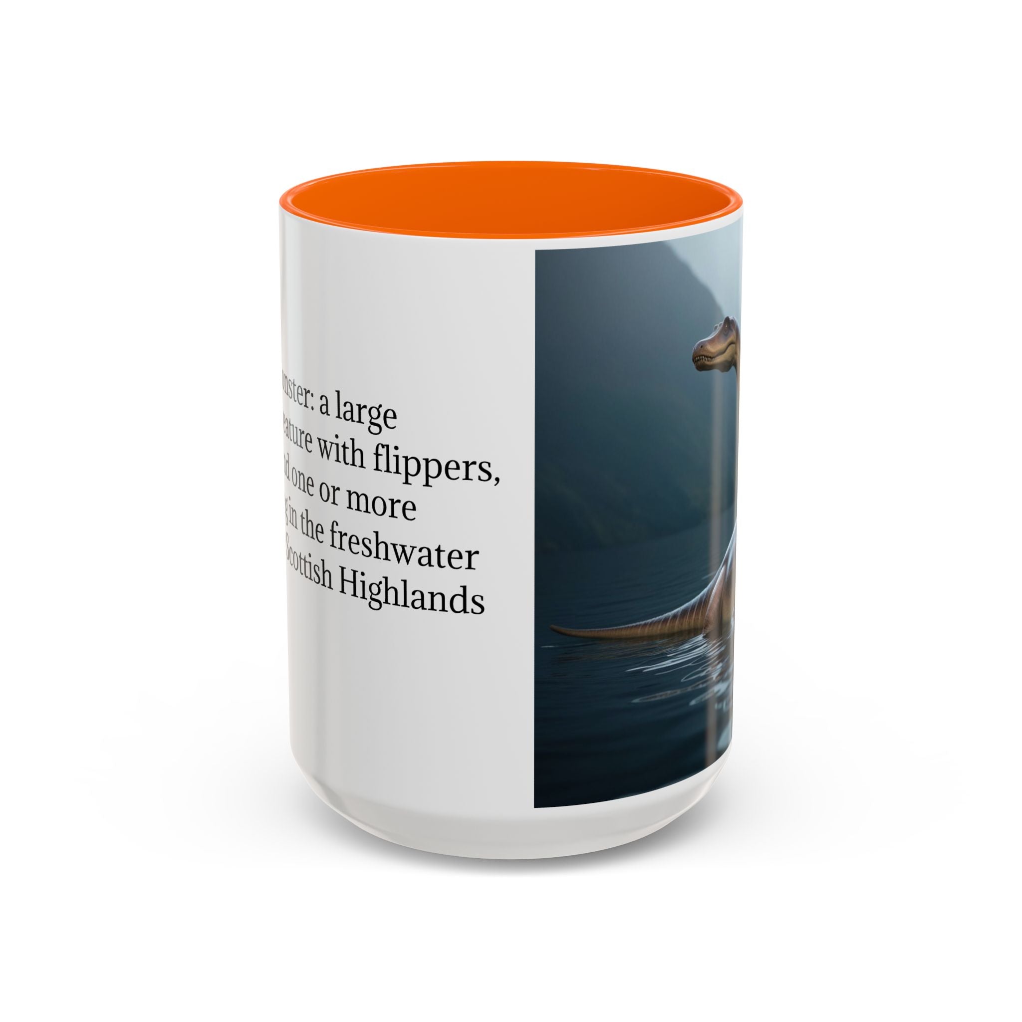Loch Ness Monster Coffee Cup: Nessie Cryptid Gift, Scottish Sea Creature