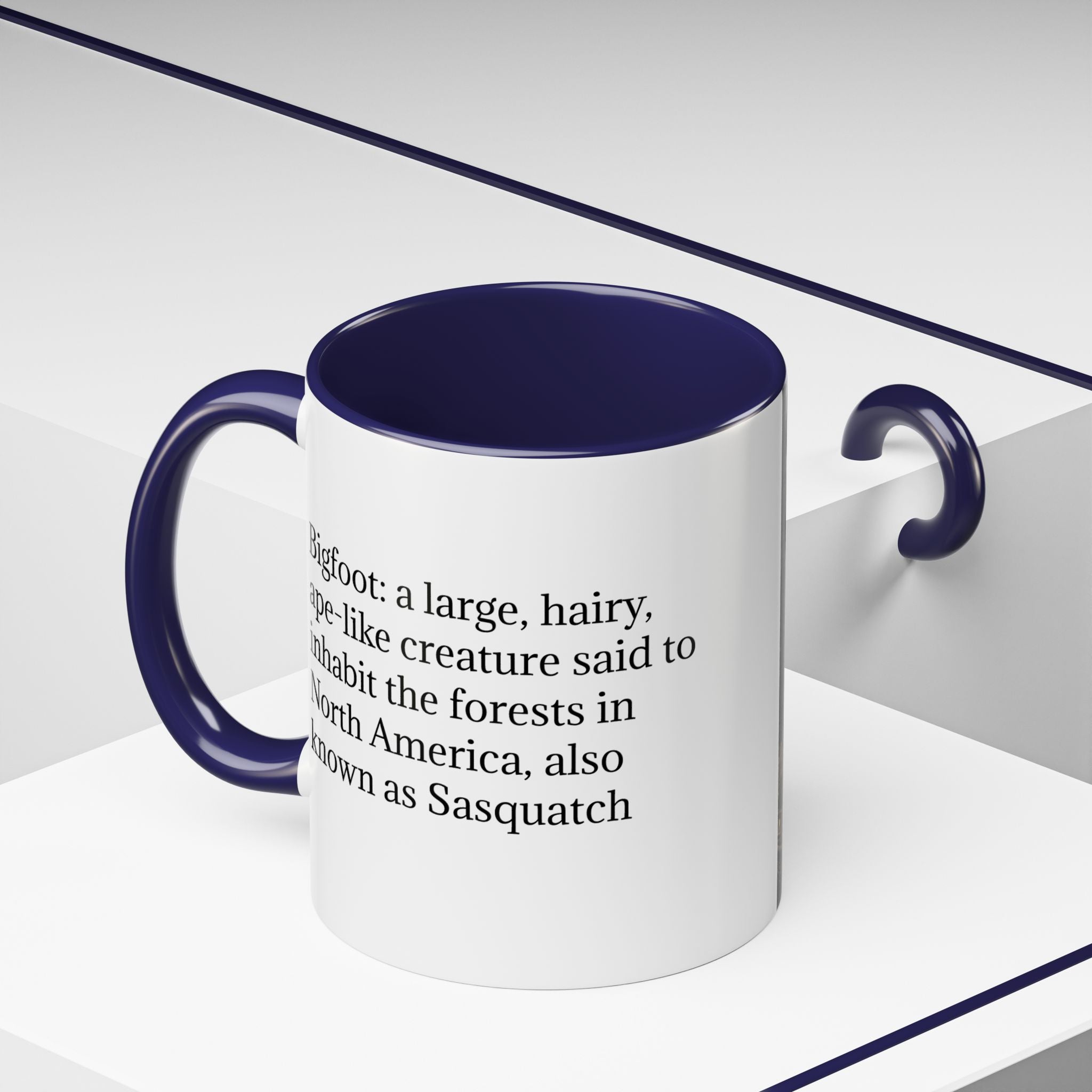 Bigfoot Mug: Sasquatch Coffee Cup, Mythical Creature, Camping Mugs for Men, Cryptozoology