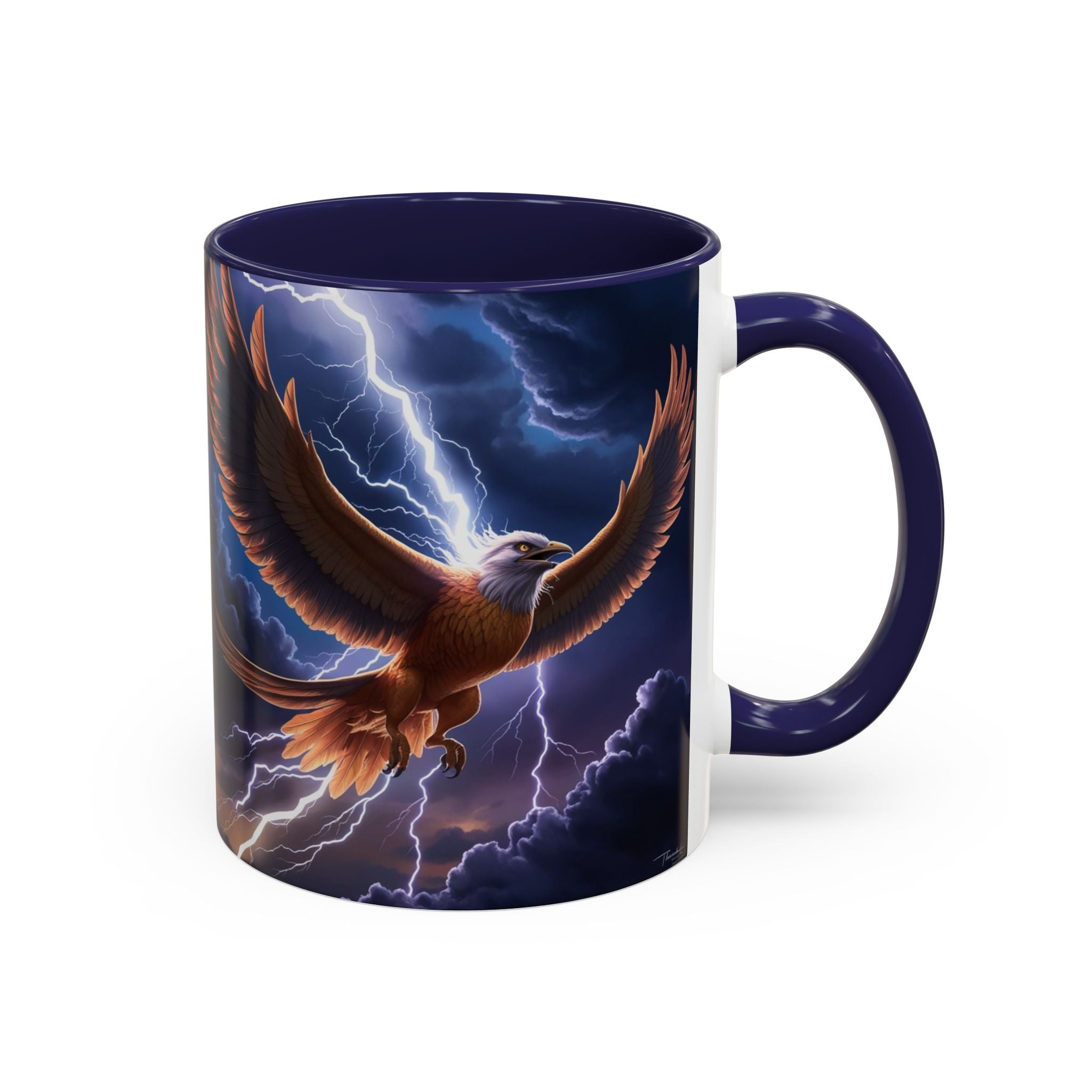 Thunderbird Coffee Mug: Native American Spirit Animal, Southwest Folklore