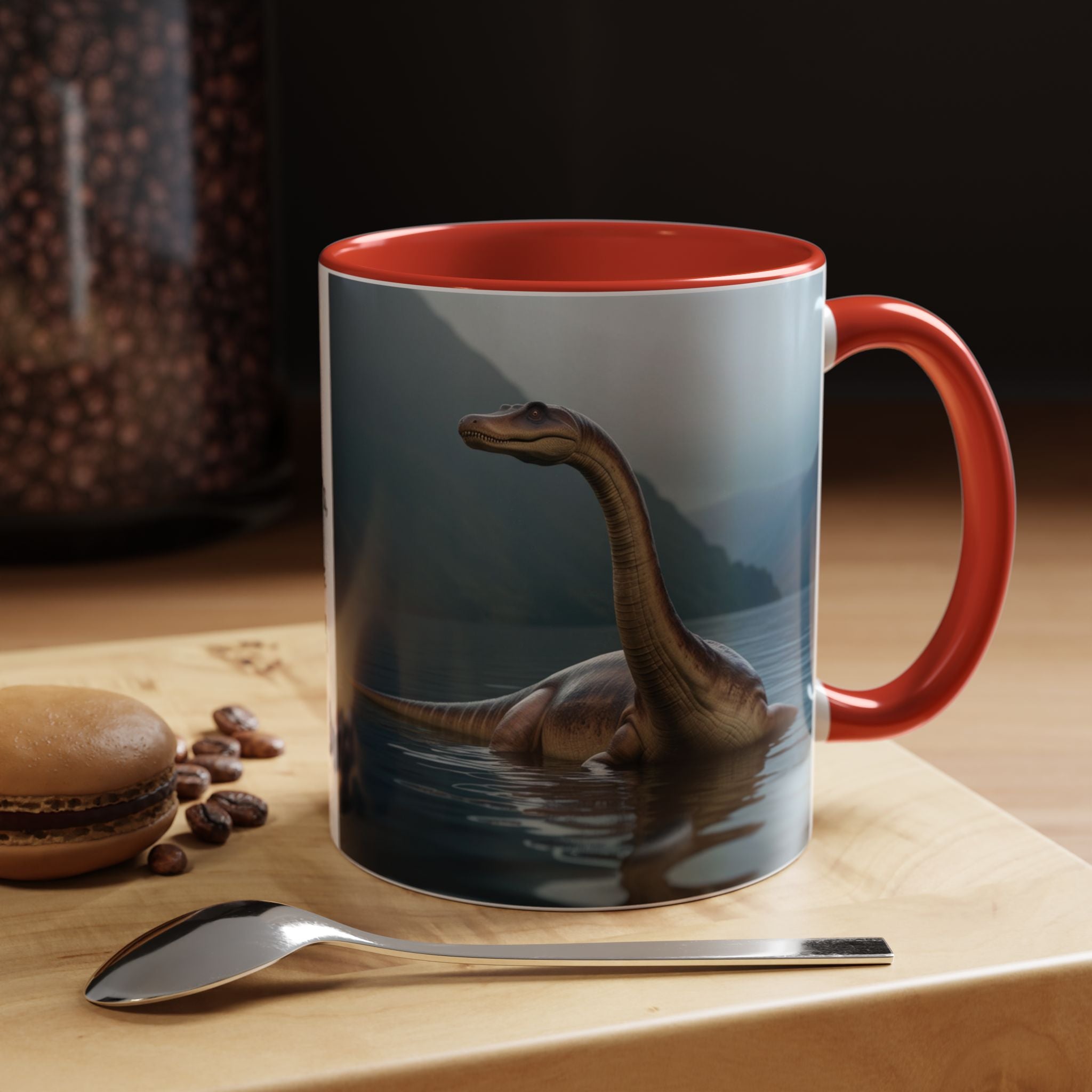 Loch Ness Monster Coffee Cup: Nessie Cryptid Gift, Scottish Sea Creature