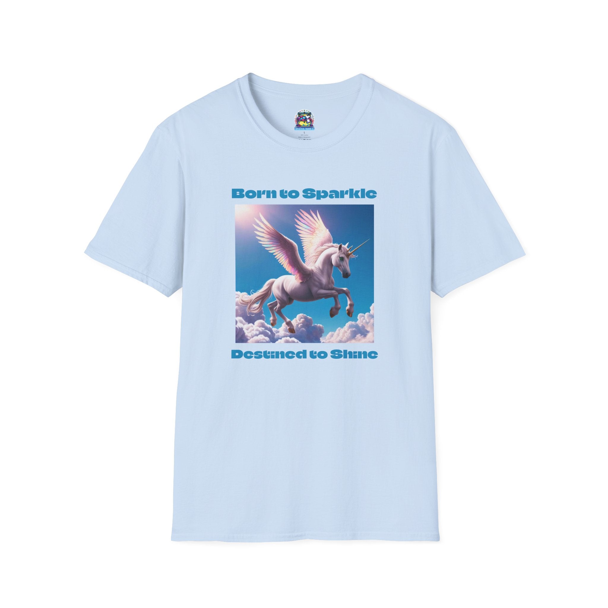 Unicorn Graphic Tee: Legendary Alicorn, Womens Cotton Shirt, Mythical Creature