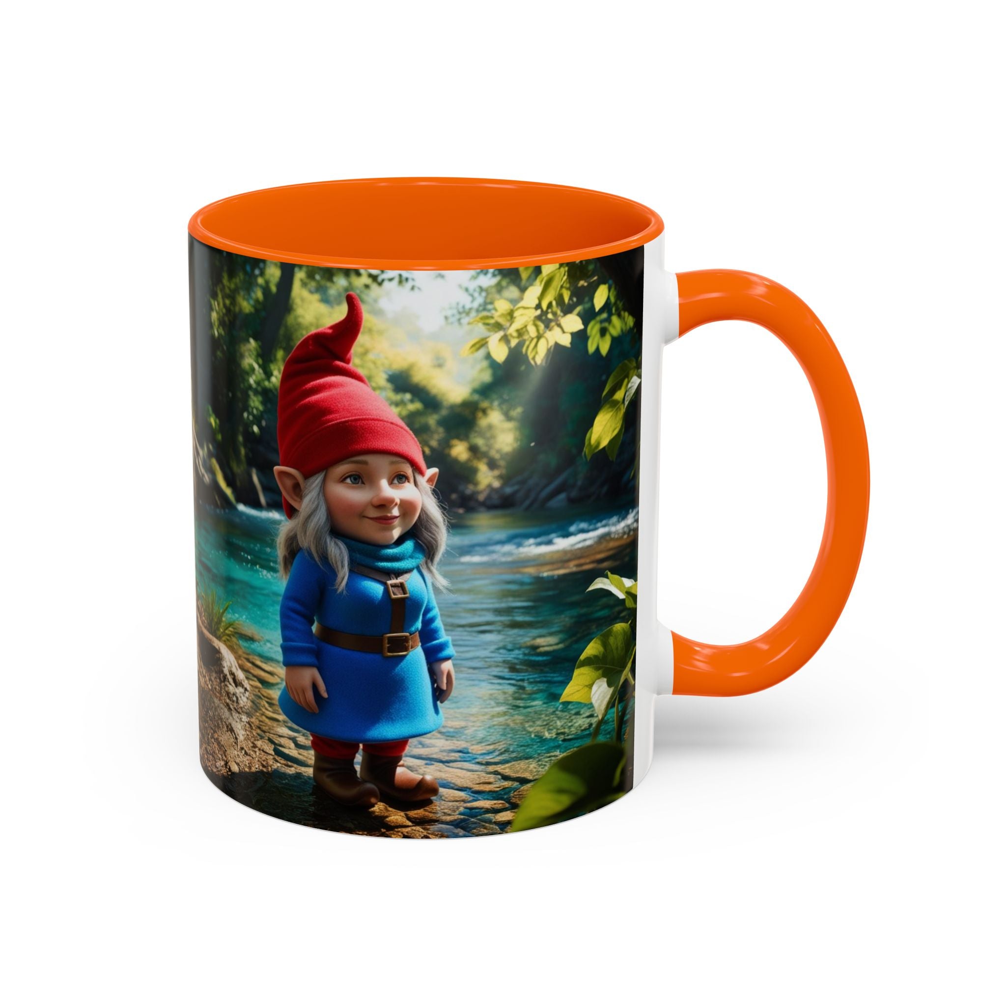 Gnome Mug: Scandinavian Nisse, Nordic Folklore Gift, Mythical Creature Coffee Cup