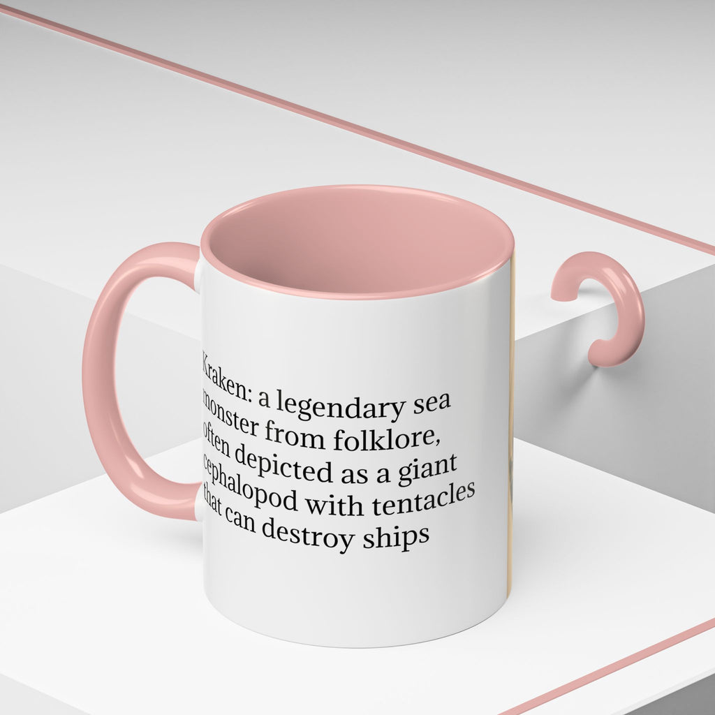 Kraken Coffee Cup: Giant Squid Coffee Mug, Mugs for Men, Mythical Creature