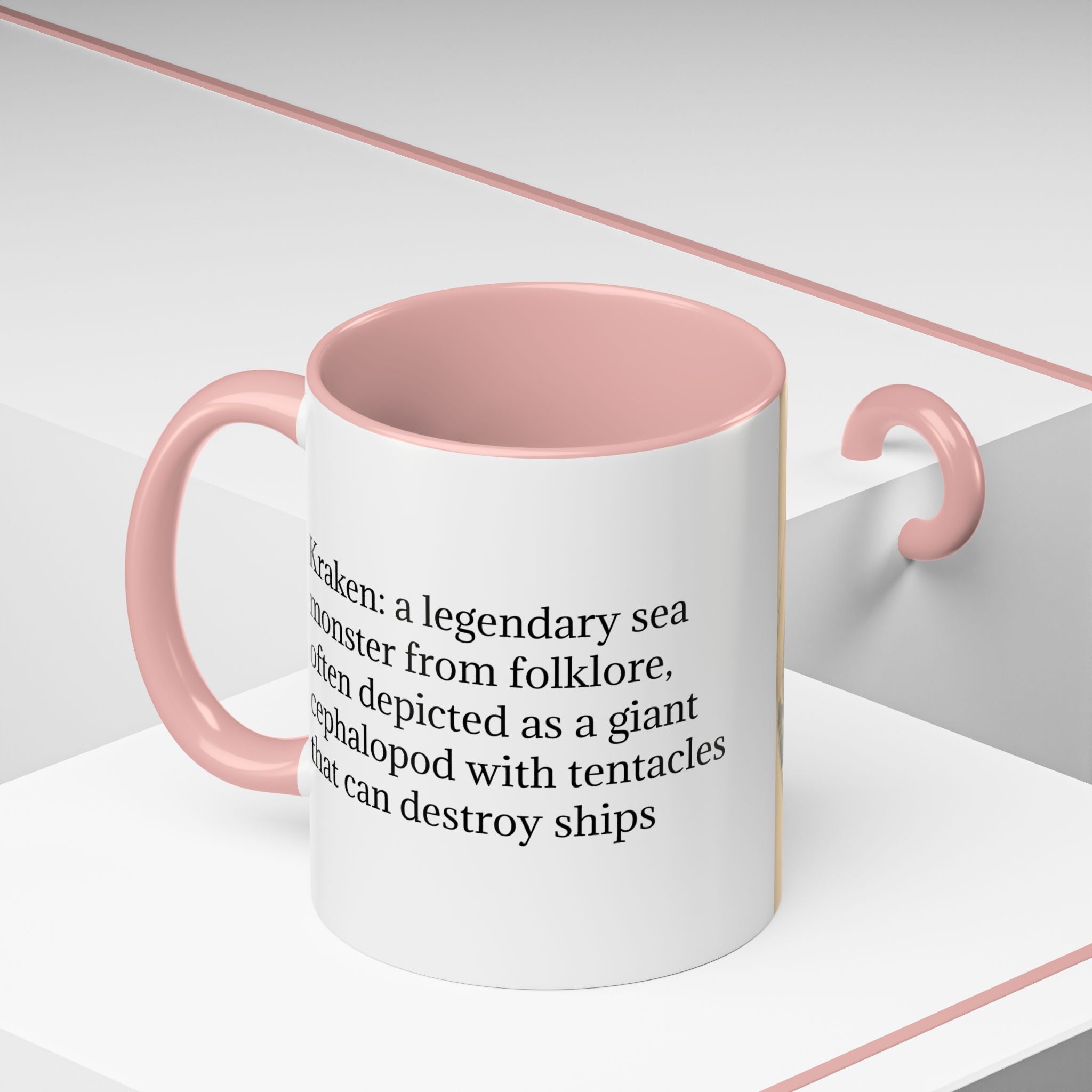 Kraken Coffee Cup: Giant Squid Coffee Mug, Mugs for Men, Mythical Creature