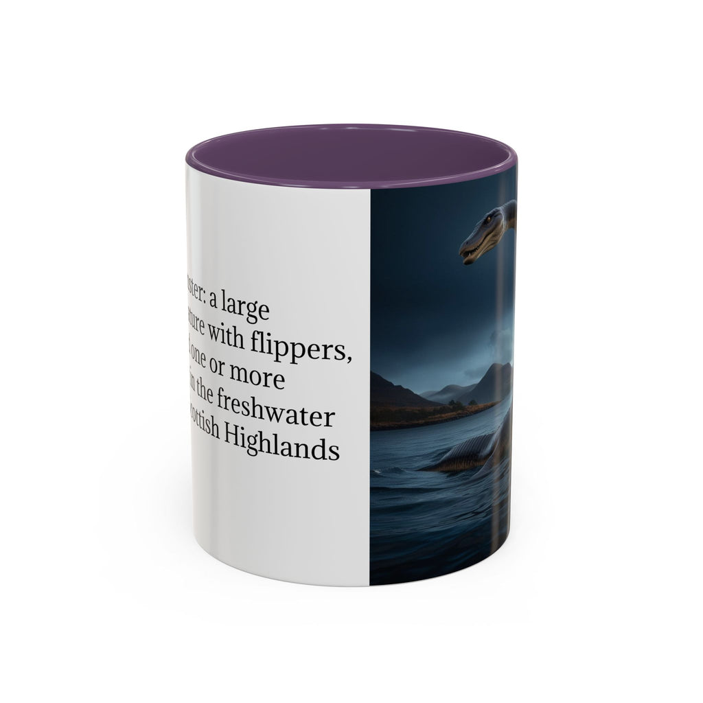 Loch Ness Monster: Nessie Coffee Cup, Legendary Sea Creature, Plesiosaurus Gift