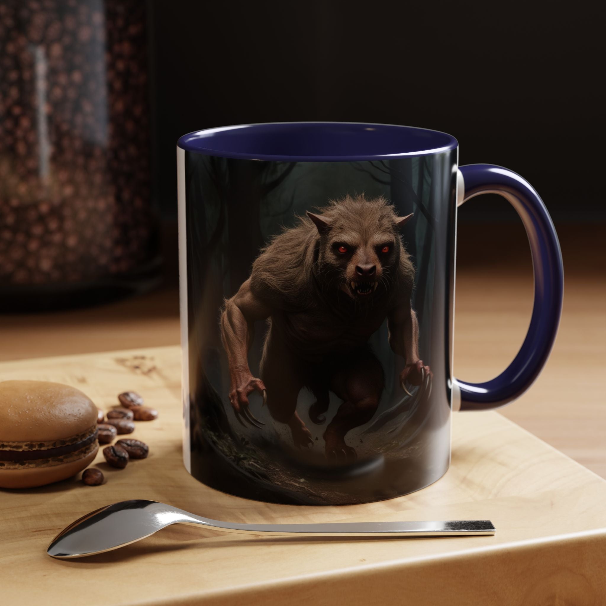 Chupacabra Coffee Mug: Supernatural Beast, Mexican Folklore Gift, Mythical Canine Cryptid