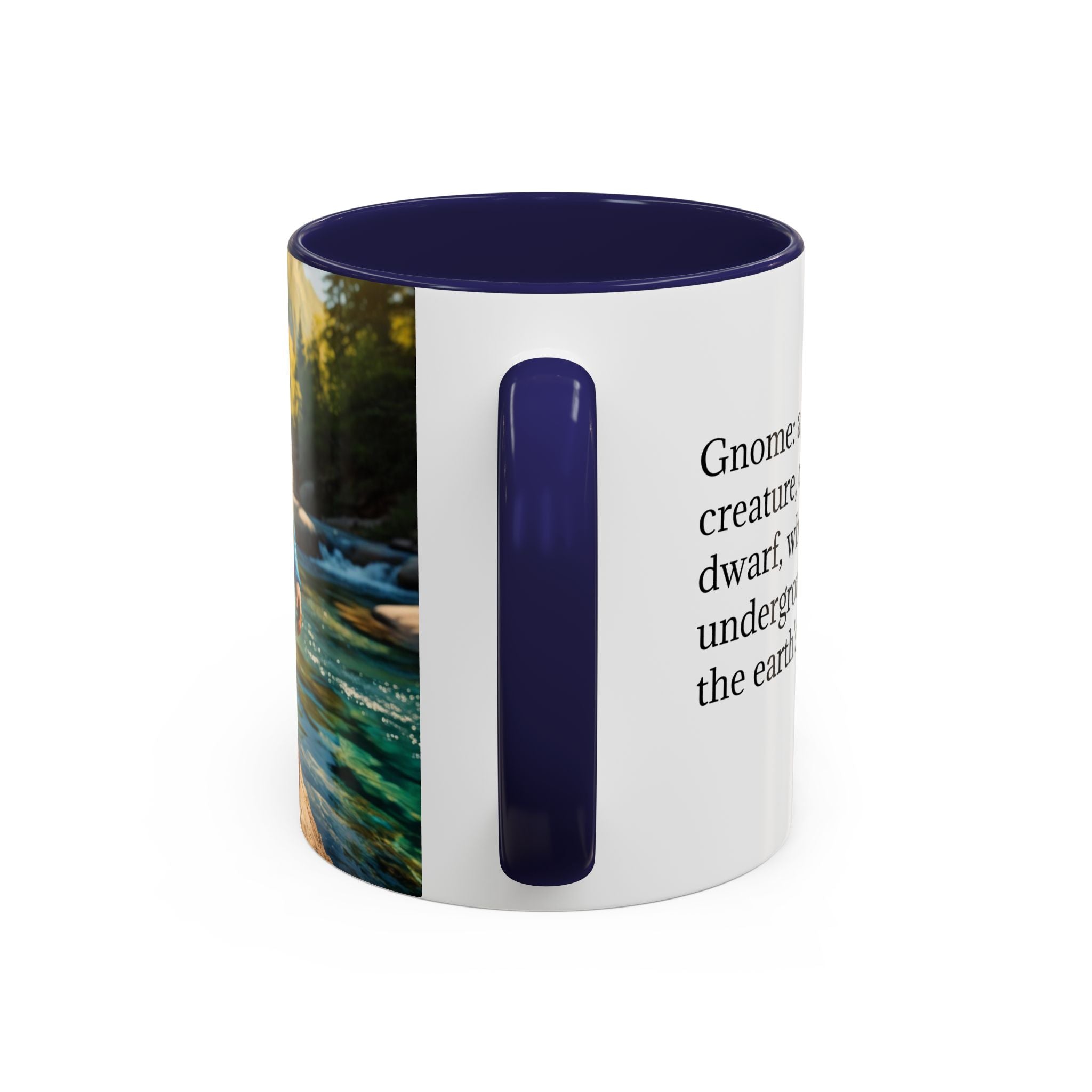 Gnome Mug: Nordic Folklore Gift, Scandinavian Nisse, Enchanted Creature Coffee Cup
