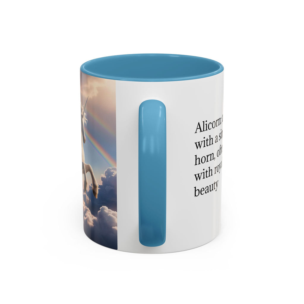 Unicorn Coffee Mug: Enchanted Alicorn, Mythical Creature, Fairytale Gift (Pink)