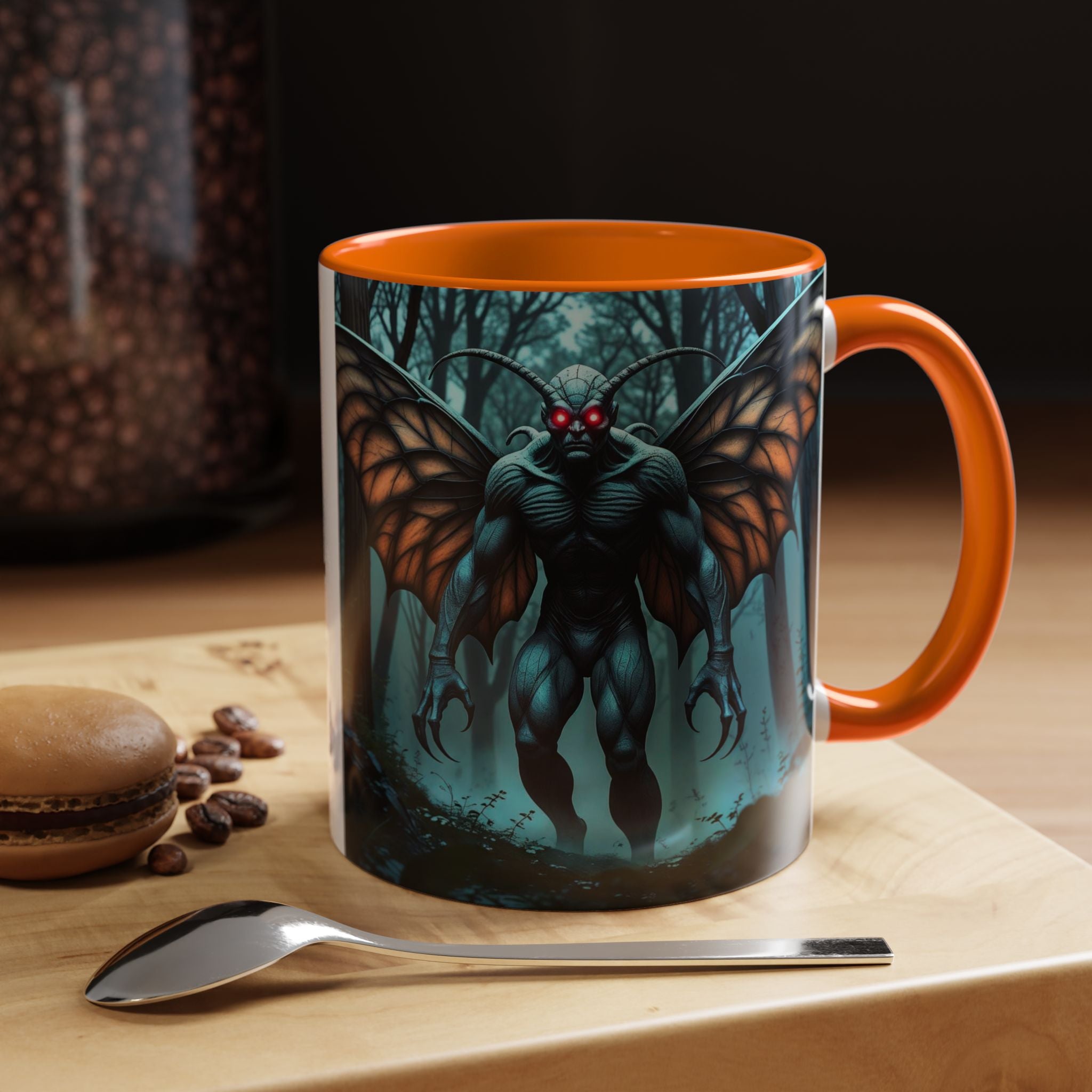 Mothman Mug: Supernatural Coffee Cup, Mythical Creature, Urban Legend (Forrest)