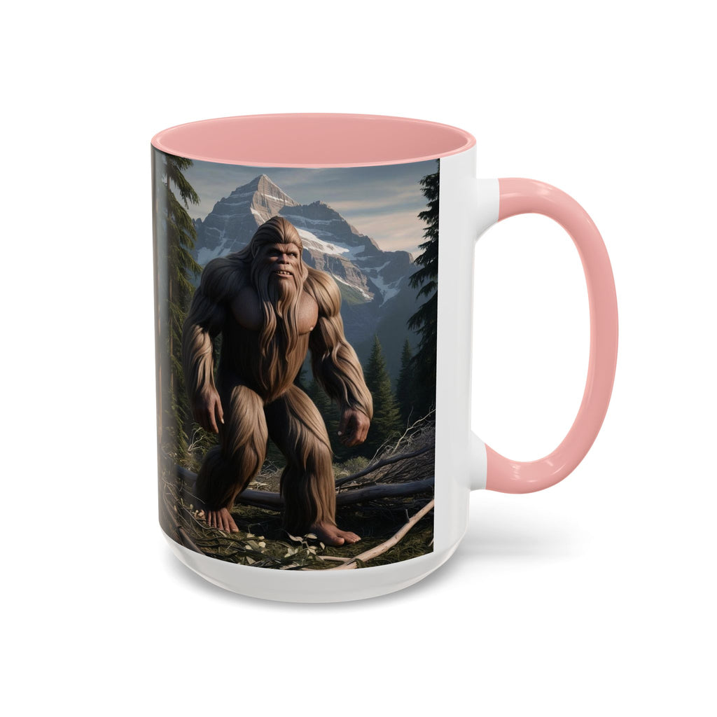 Bigfoot Mug: Sasquatch Coffee Cup, Mythical Creature, Camping Mugs for Men, Cryptozoology