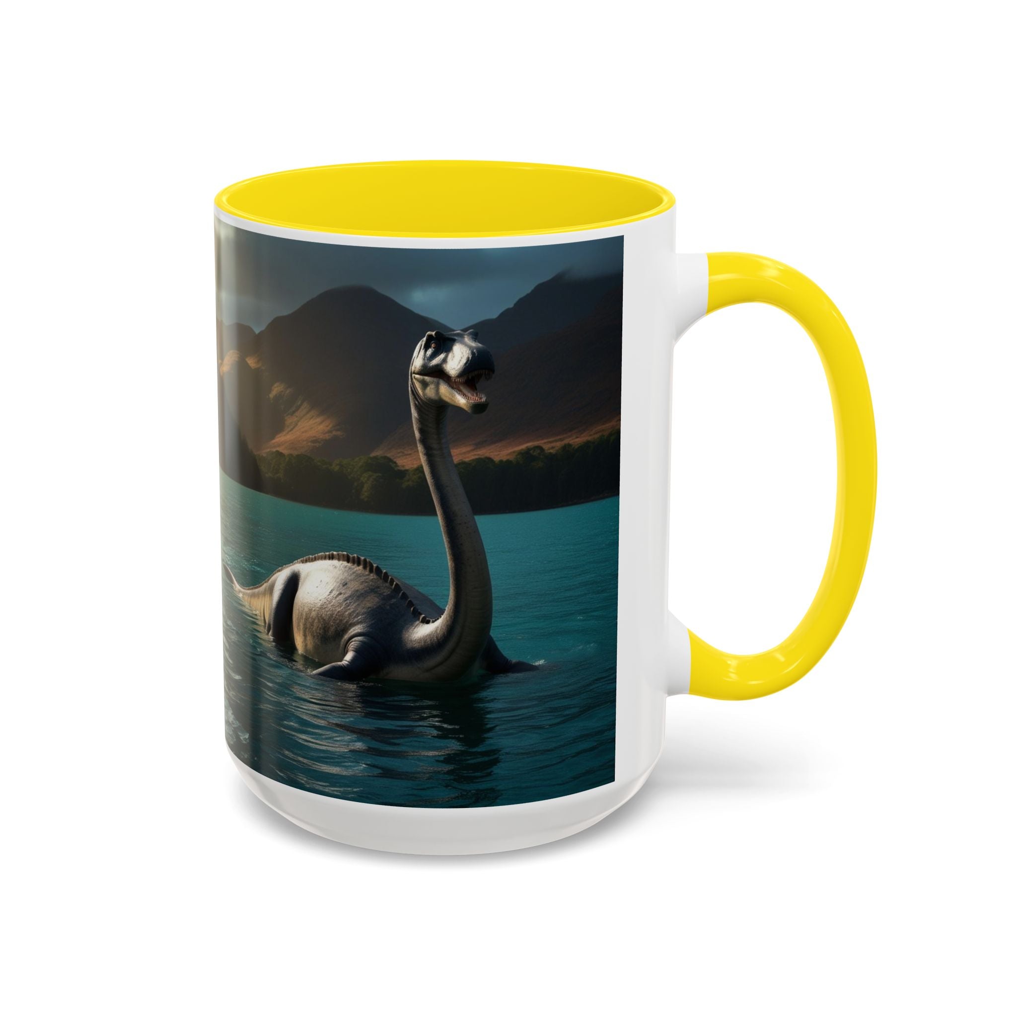 Loch Ness Monster Coffee Mug: Nessie Cryptid Gift, Scottish Sea Creature