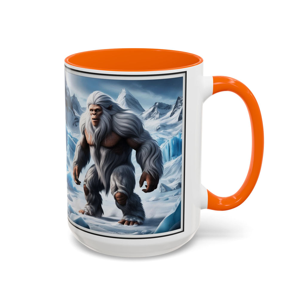 Yeti Coffee Mug: Abominable Snowman, Himalayan Mountain Cryptid, Bigfoot Camping Gift