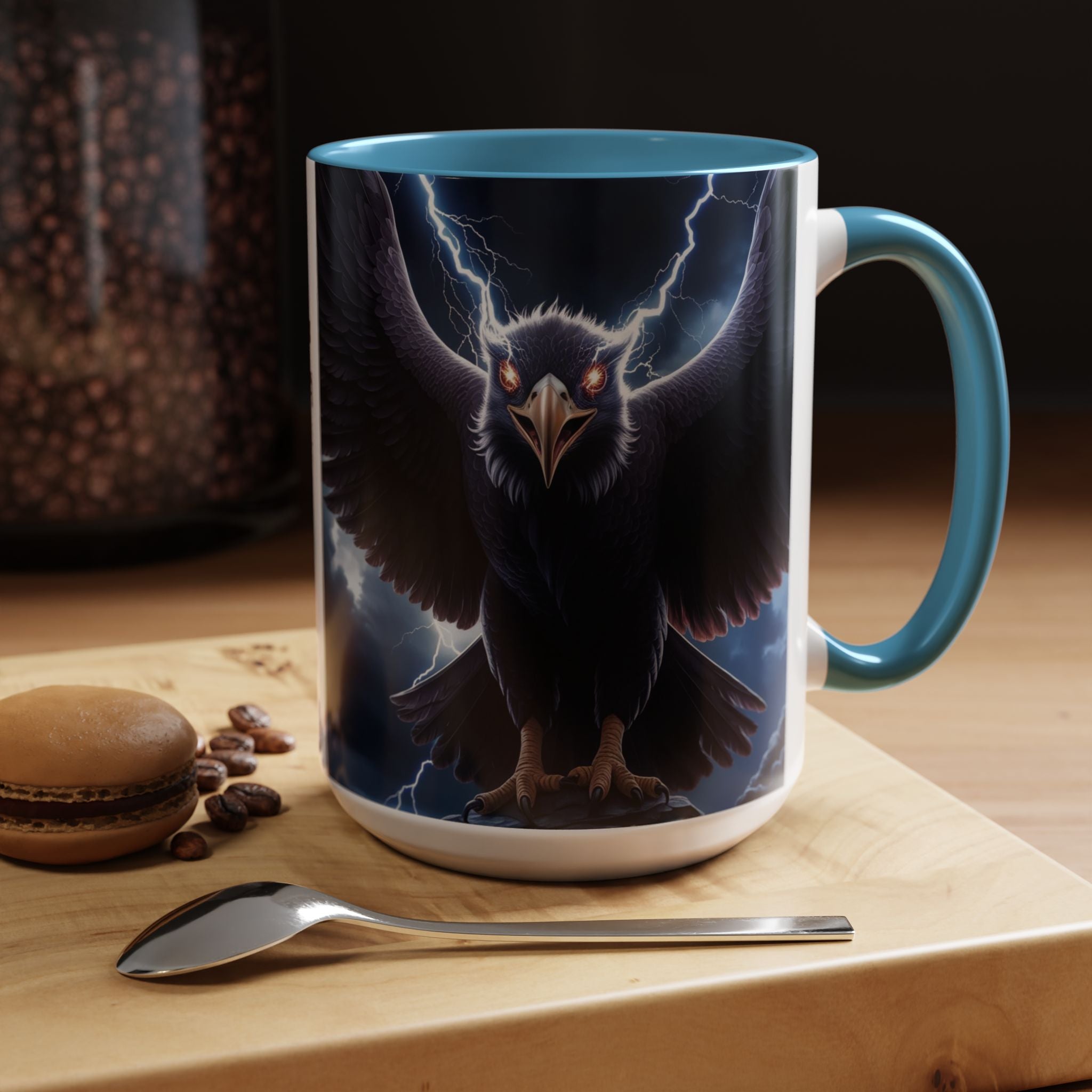 Thunderbird Coffee Mug: Mythical Creature, Native American, Cryptid Eagle