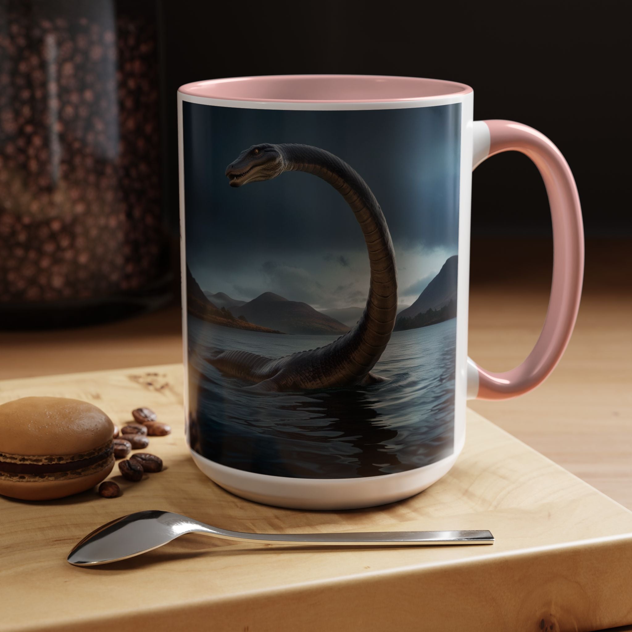 Loch Ness Monster: Nessie Coffee Cup, Legendary Sea Creature, Plesiosaurus Gift