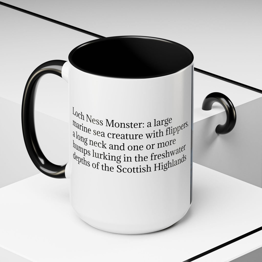 Loch Ness Monster: Nessie Coffee Cup, Legendary Sea Creature, Plesiosaurus Gift