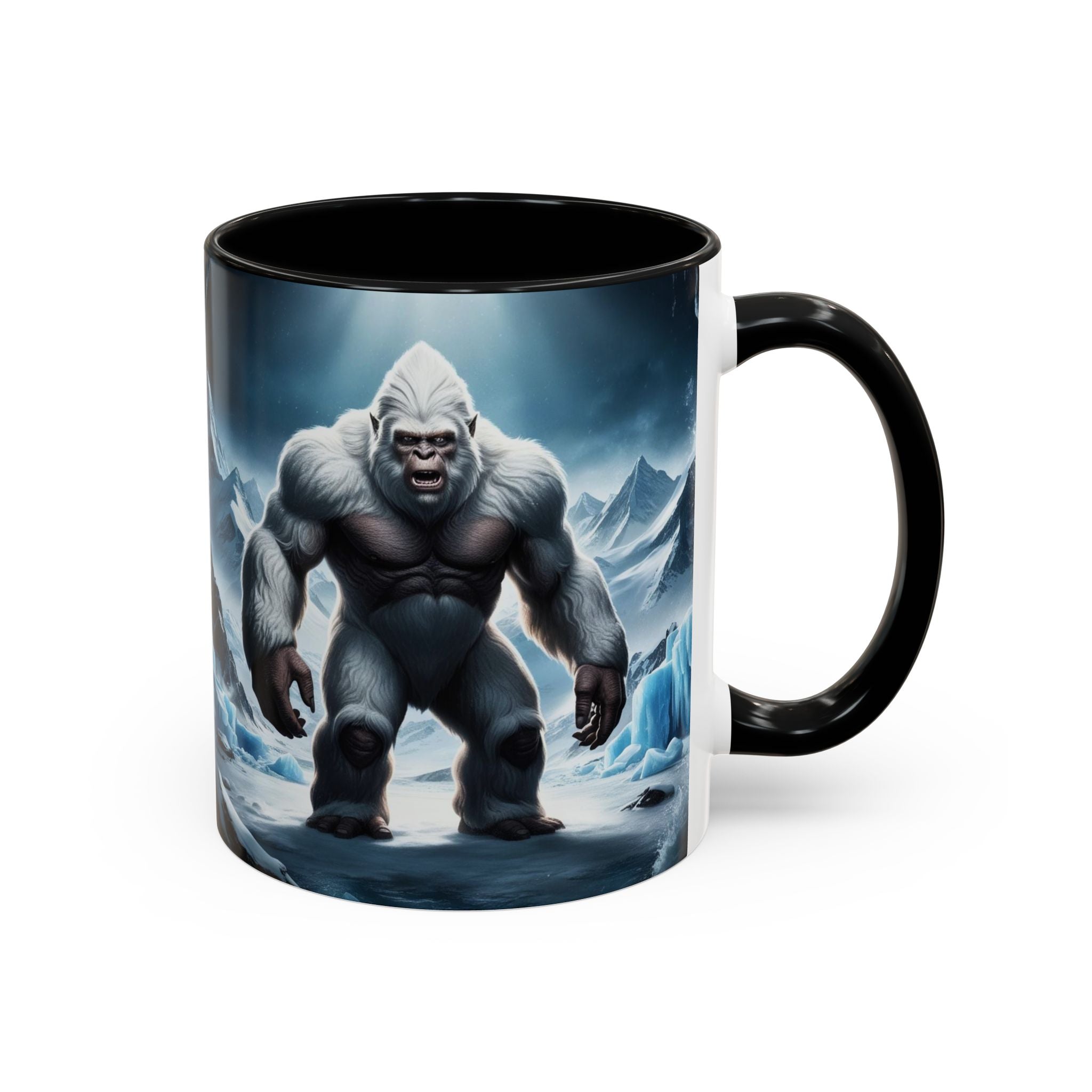 Yeti Coffee Mug: Abominable Snowman, Sasquatch Camping Gift, Himalayan Mountain Cryptid