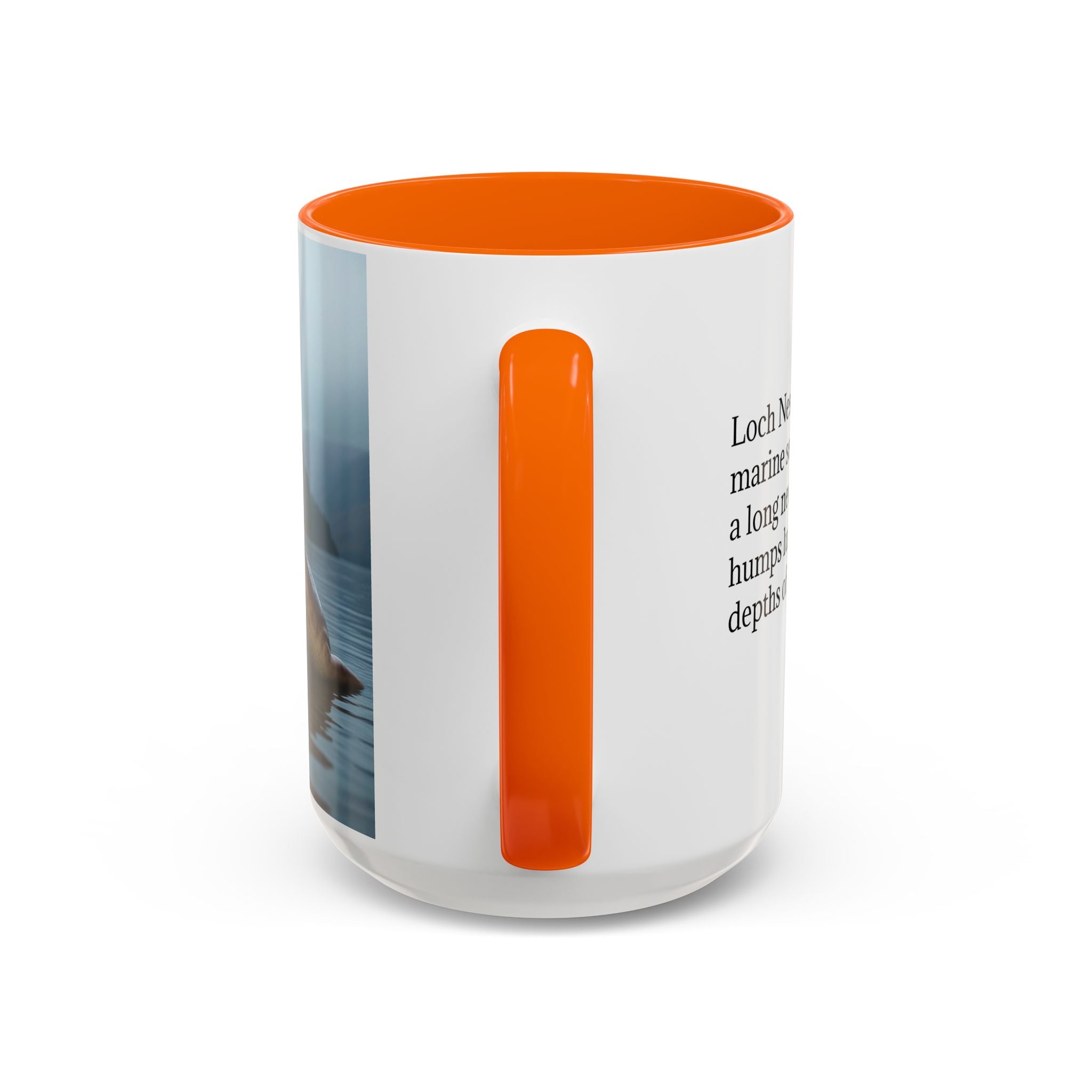 Loch Ness Monster Coffee Cup: Nessie Cryptid Gift, Scottish Sea Creature