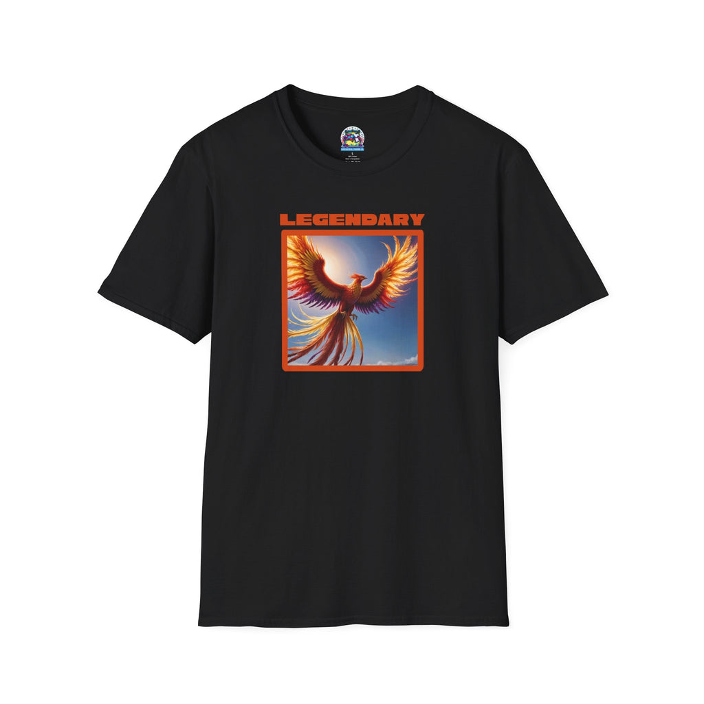Phoenix Shirt: Legendary Bird Graphic Tee, Phoenix Rising, Mythical Creature Tshirt