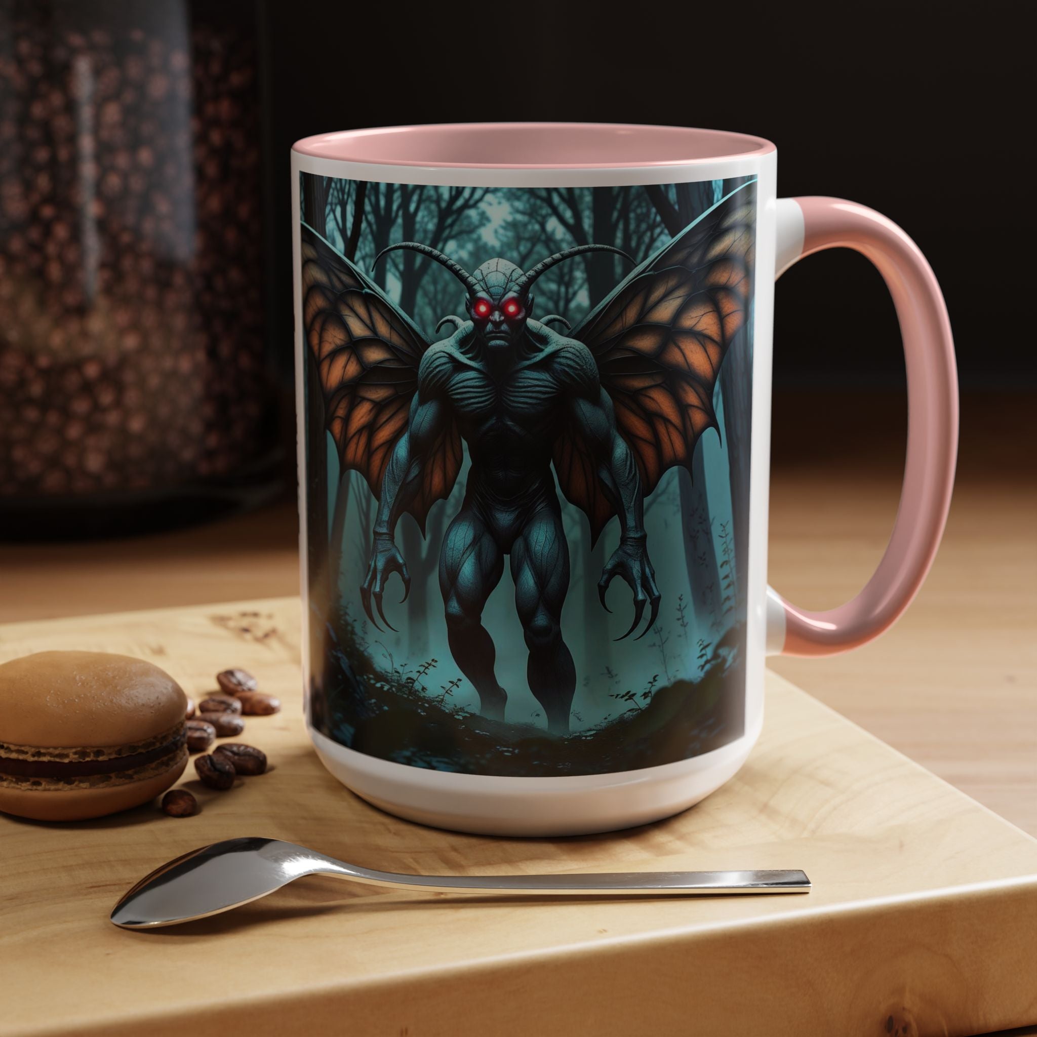 Mothman Mug: Supernatural Coffee Cup, Mythical Creature, Urban Legend (Forrest)