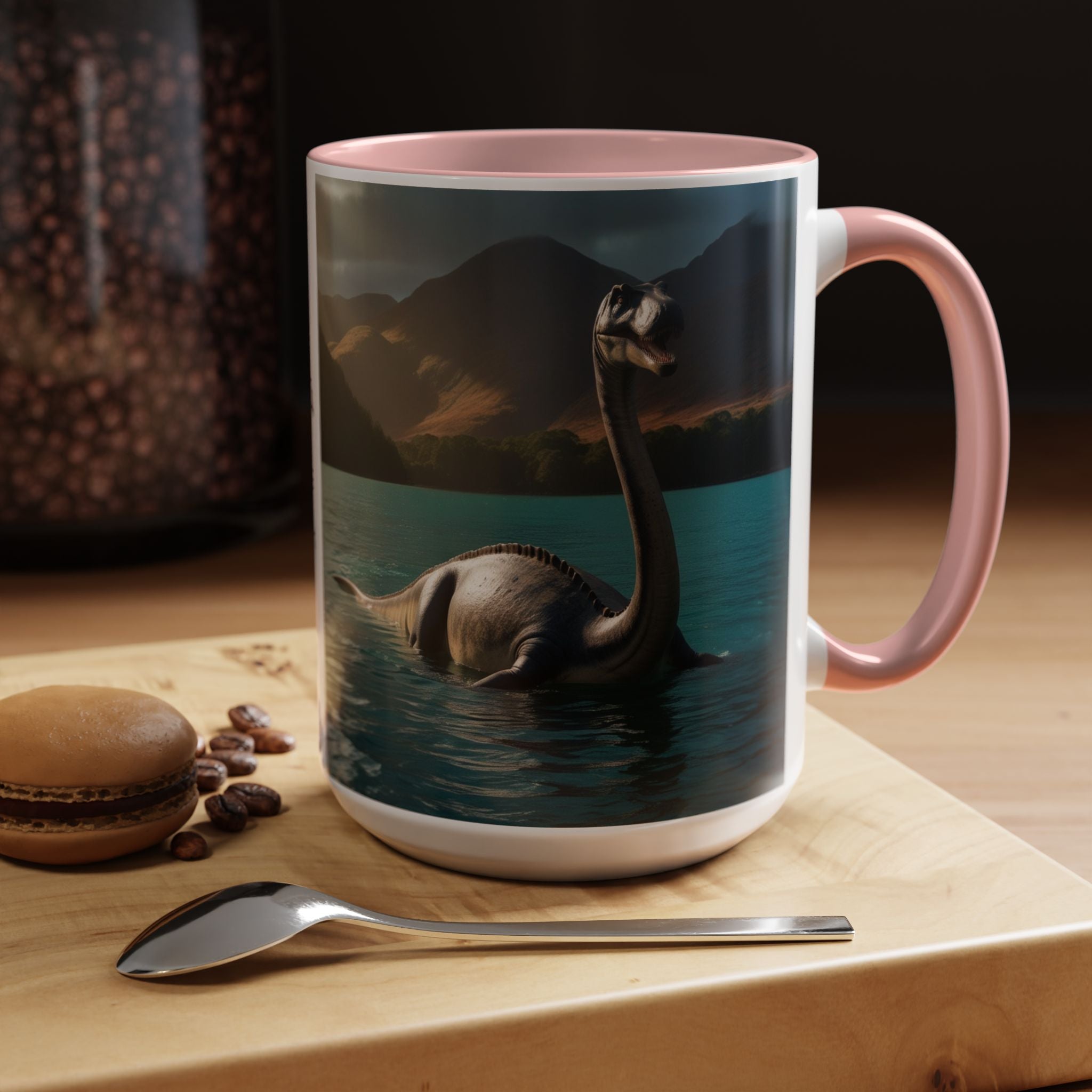 Loch Ness Monster Coffee Mug: Nessie Cryptid Gift, Scottish Sea Creature