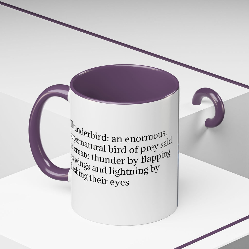 Thunderbird Coffee Mug: Mythical Creature, Native American, Cryptid Eagle