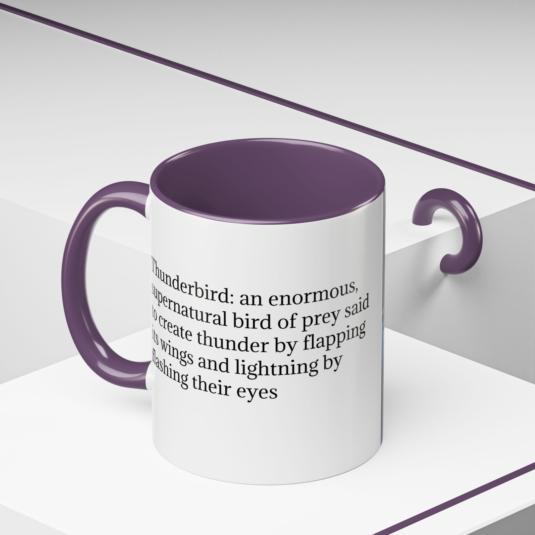 Thunderbird Coffee Mug: Mythical Creature, Native American, Cryptid Eagle