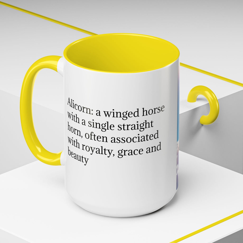 Unicorn Coffee Cup: Fantasy Alicorn Mug, Legendary Creature, Enchanted Gift (Purple)