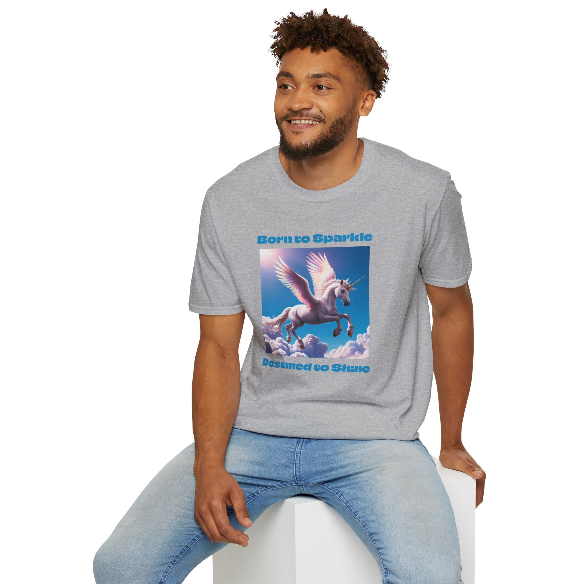 Unicorn Graphic Tee: Legendary Alicorn, Womens Cotton Shirt, Mythical Creature