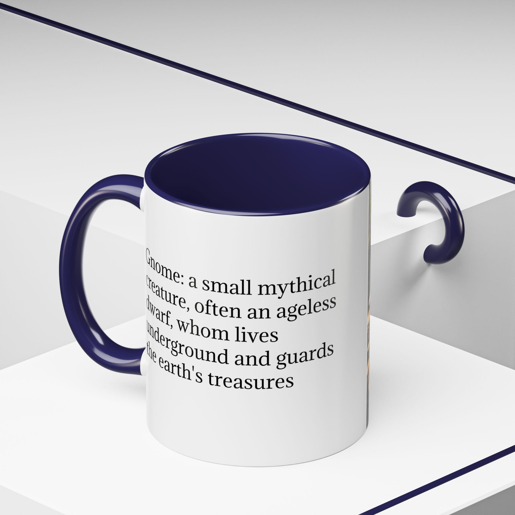 Gnome Coffee Mug: Nordic Folklore Gift, Scandinavian Nisse, Enchanted Mushroom Garden