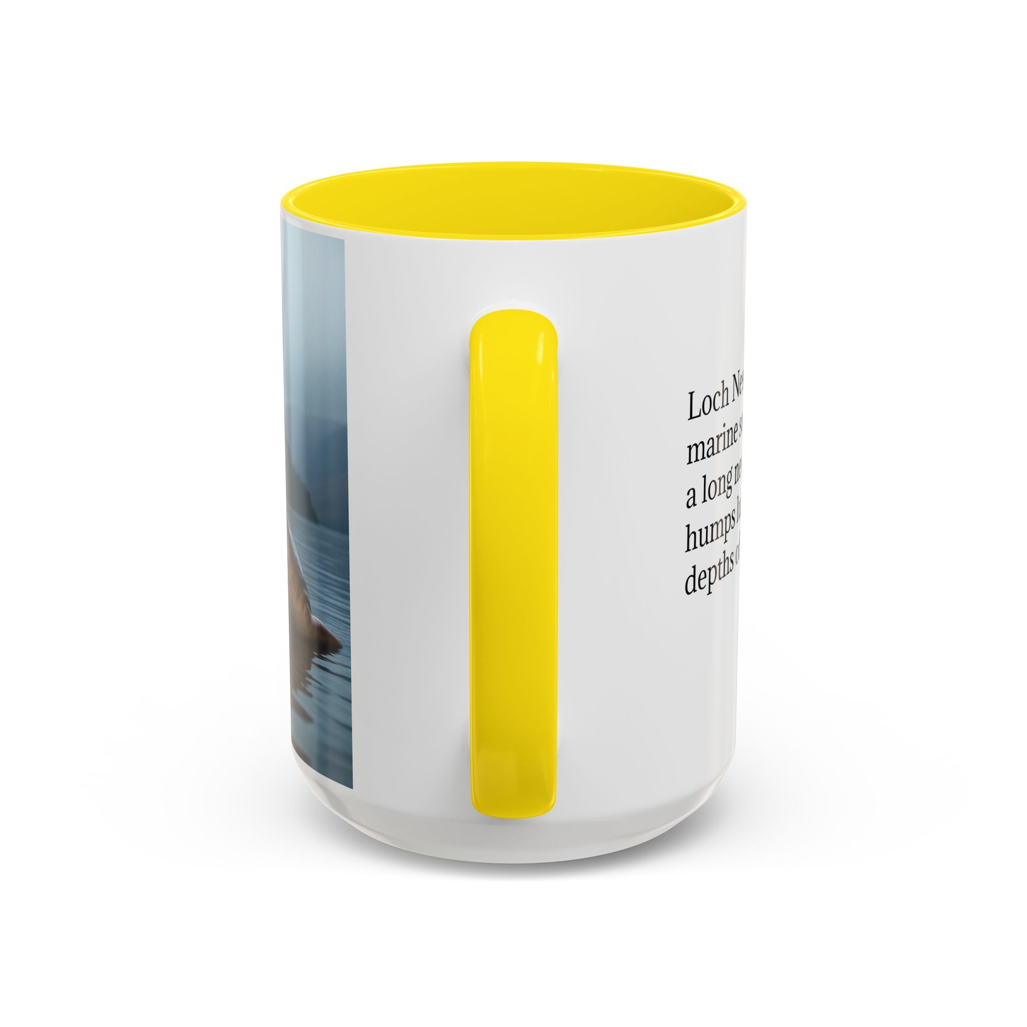 Loch Ness Monster Coffee Cup: Nessie Cryptid Gift, Scottish Sea Creature