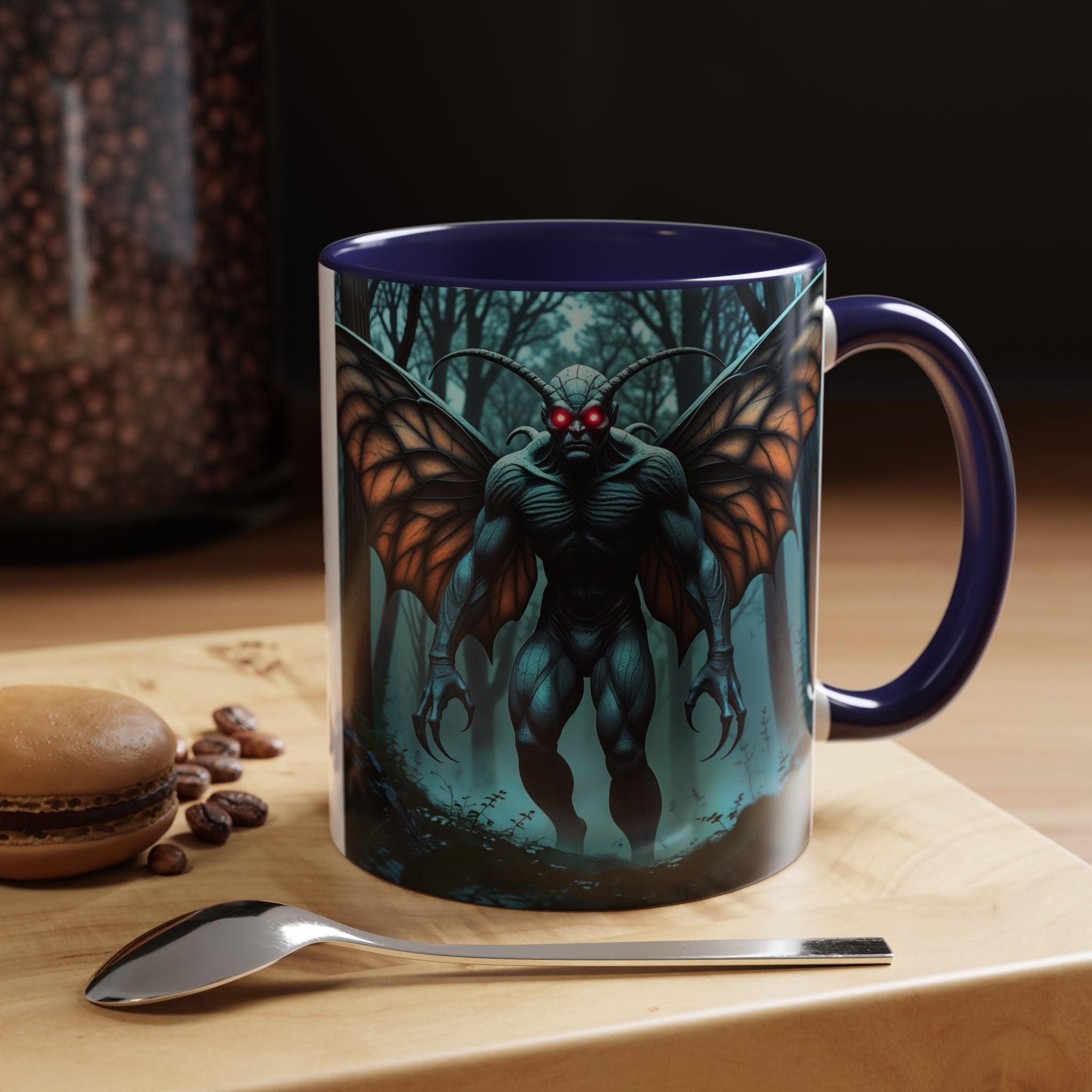 Mothman Mug: Supernatural Coffee Cup, Mythical Creature, Urban Legend (Forrest)