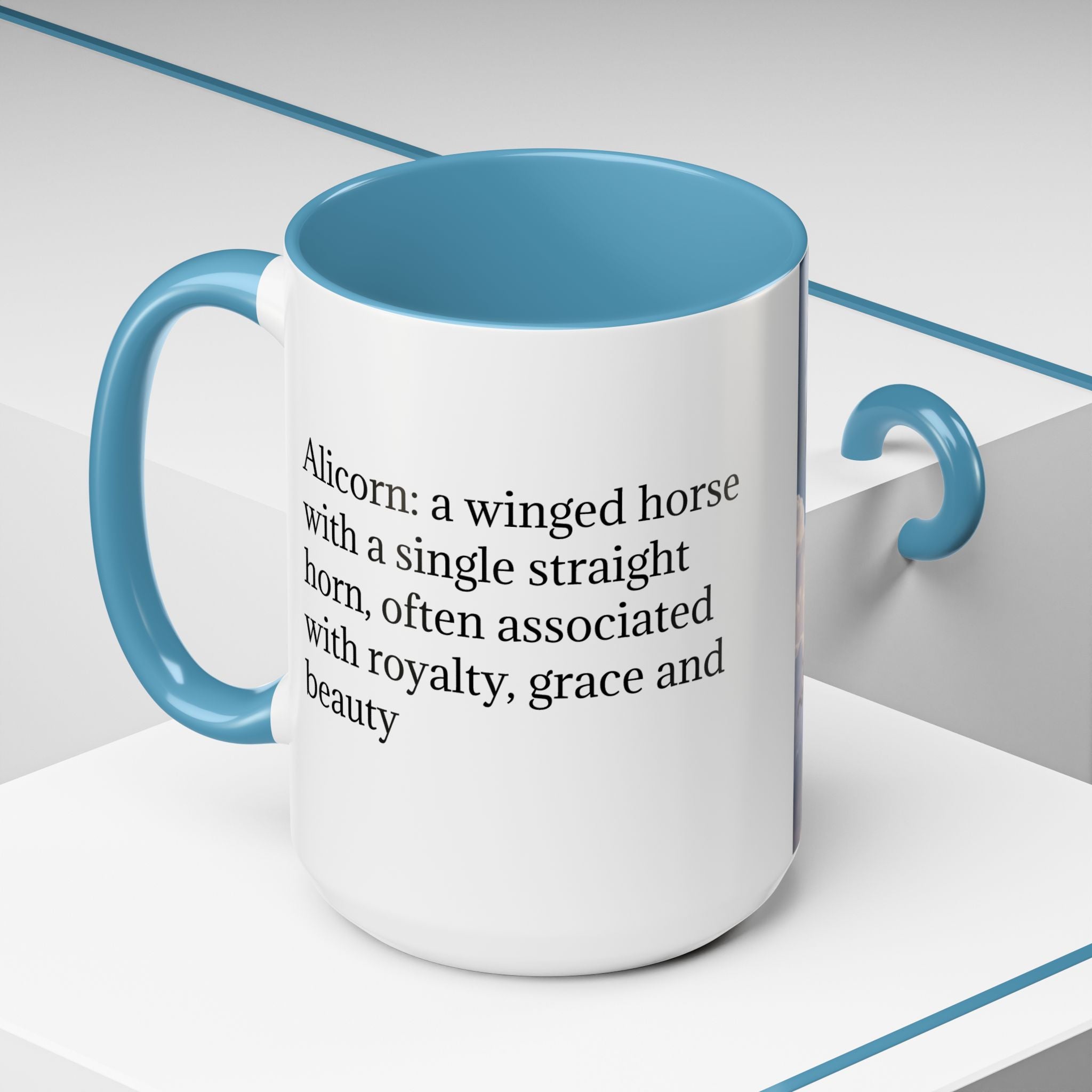 Unicorn Coffee Mug: Enchanted Alicorn, Mythical Creature, Fairytale Gift (Pink)