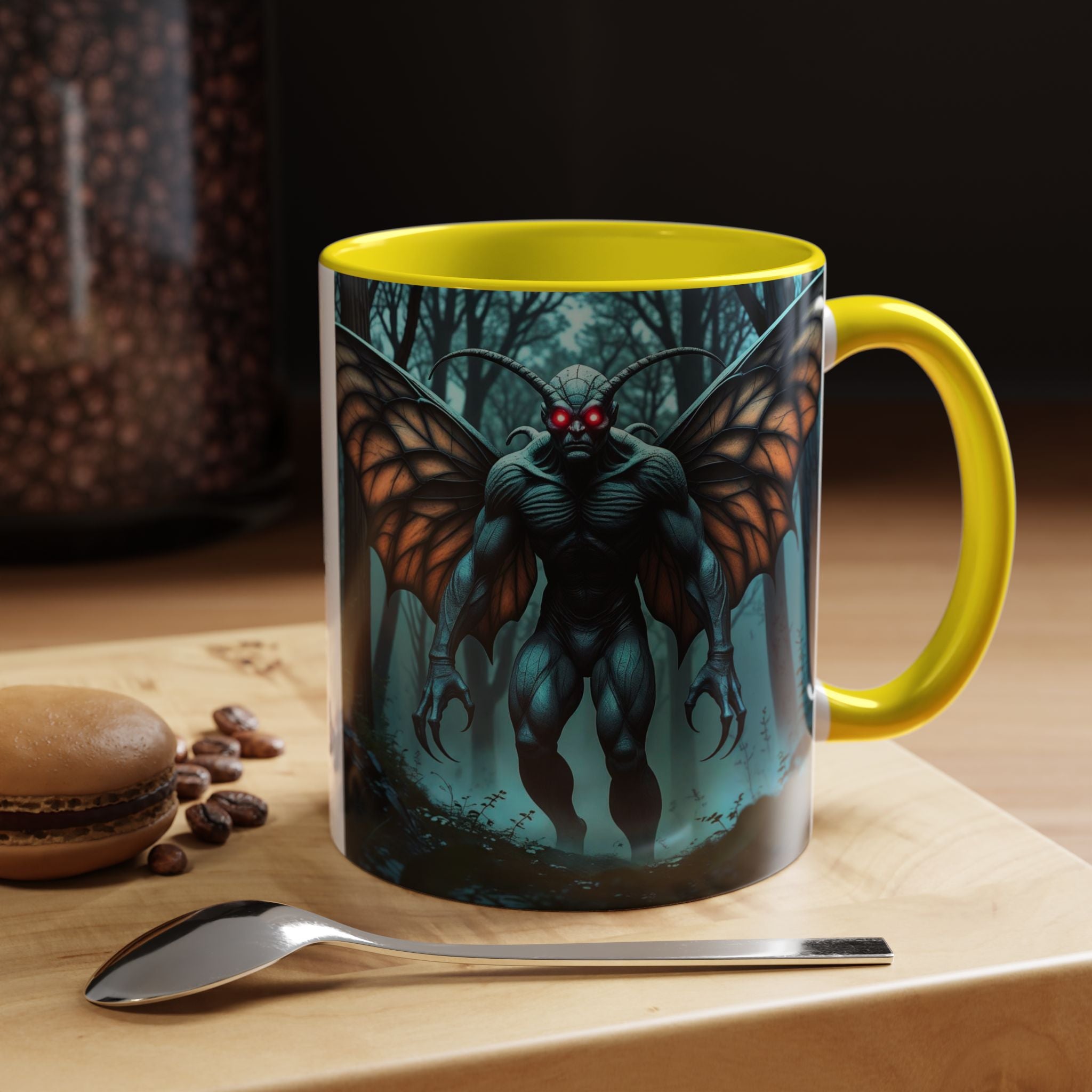 Mothman Mug: Supernatural Coffee Cup, Mythical Creature, Urban Legend (Forrest)