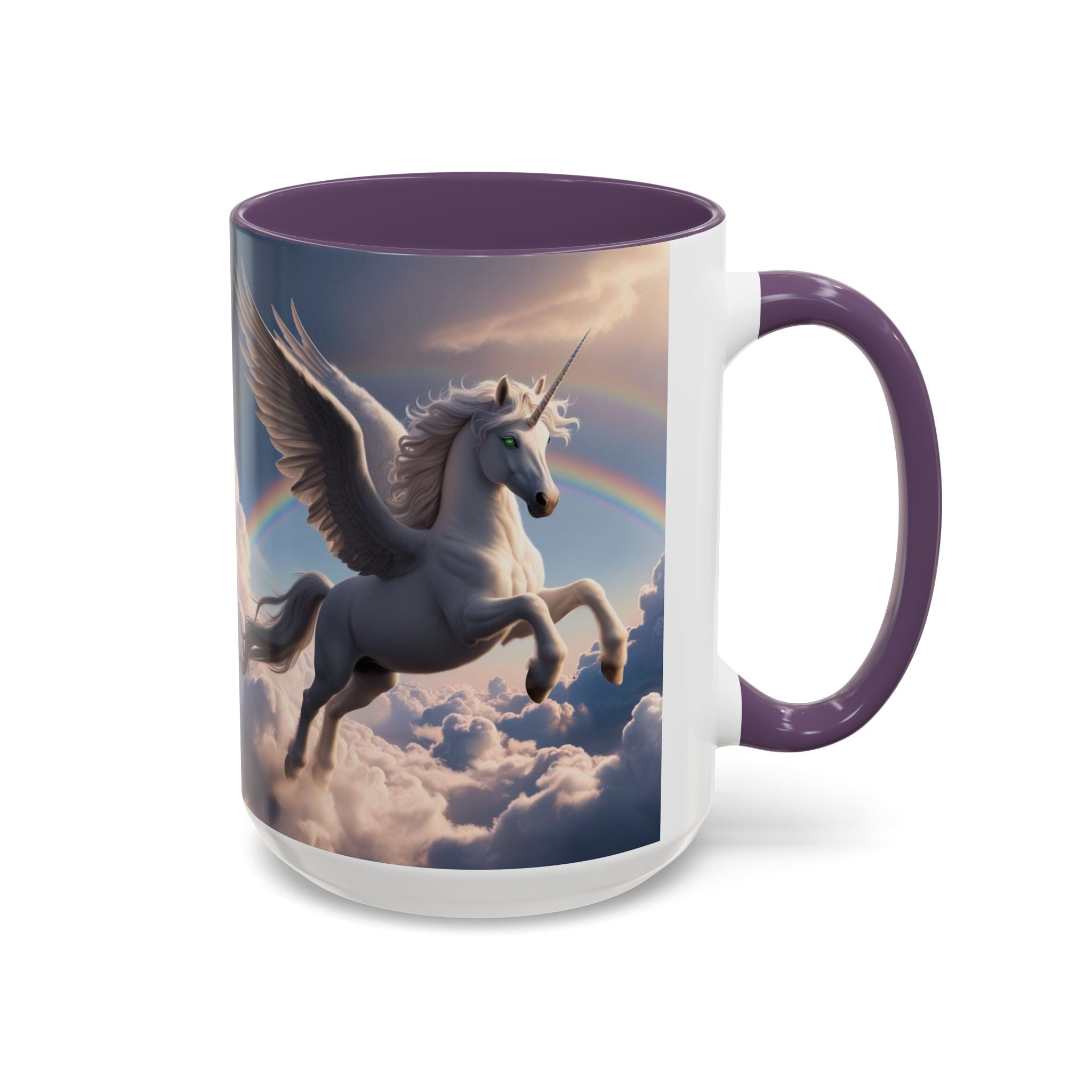 Unicorn Coffee Mug: Enchanted Alicorn, Mythical Creature, Fairytale Gift (Pink)