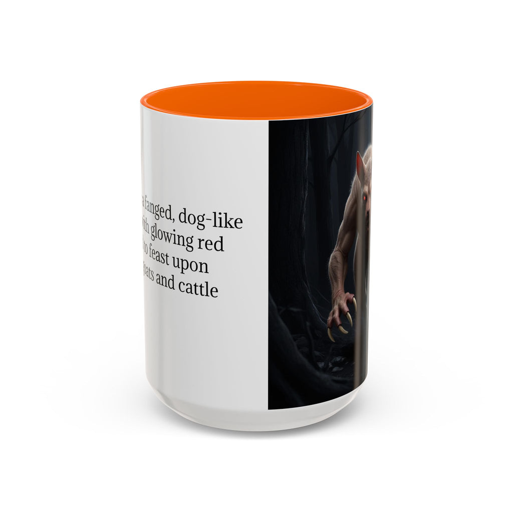 Chupacabra Mug: Cryptid Coffee Cup, Supernatural Beast, Mexican Folklore Gift