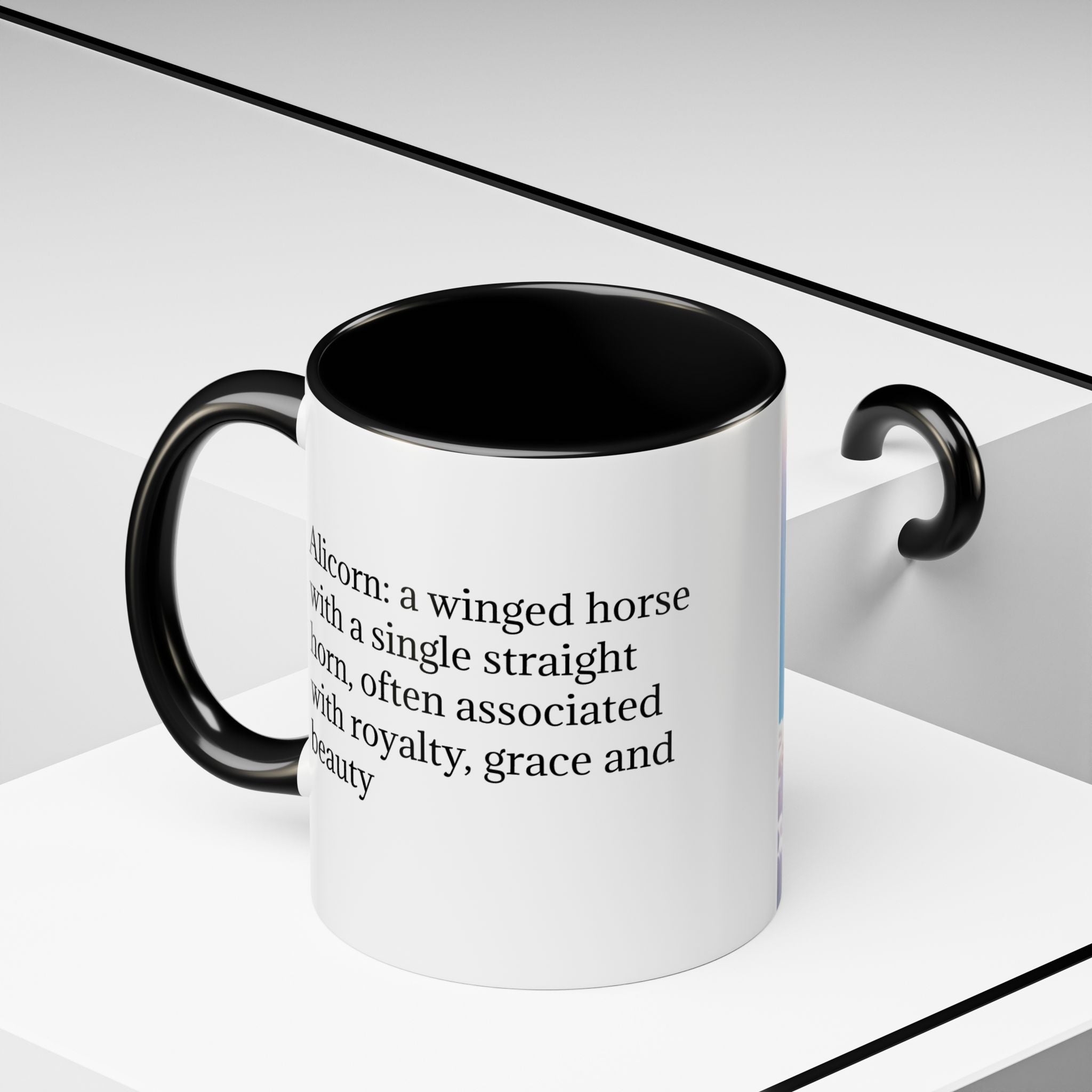 Unicorn Coffee Cup: Fantasy Alicorn Mug, Legendary Creature, Enchanted Gift (Purple)