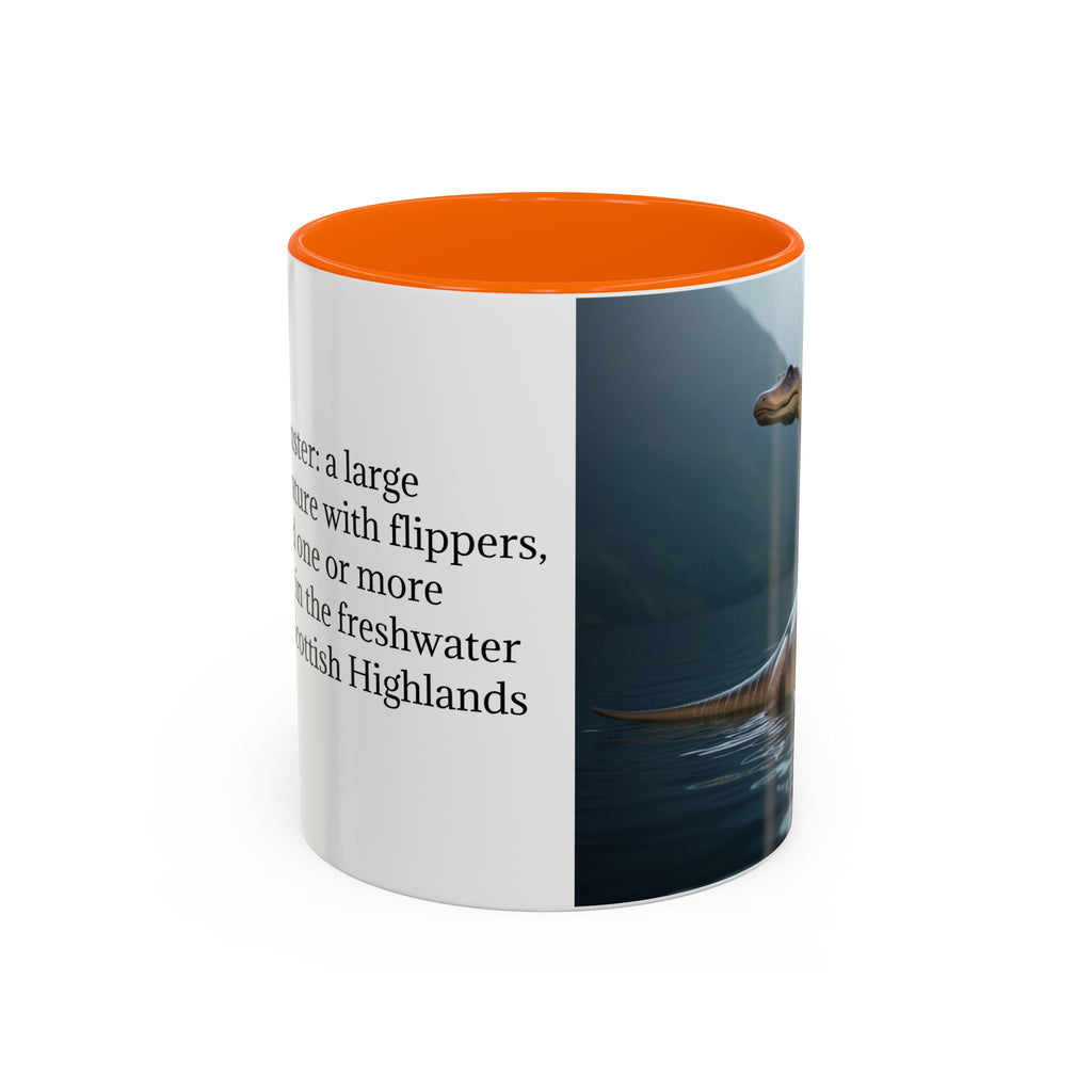Loch Ness Monster Coffee Cup: Nessie Cryptid Gift, Scottish Sea Creature