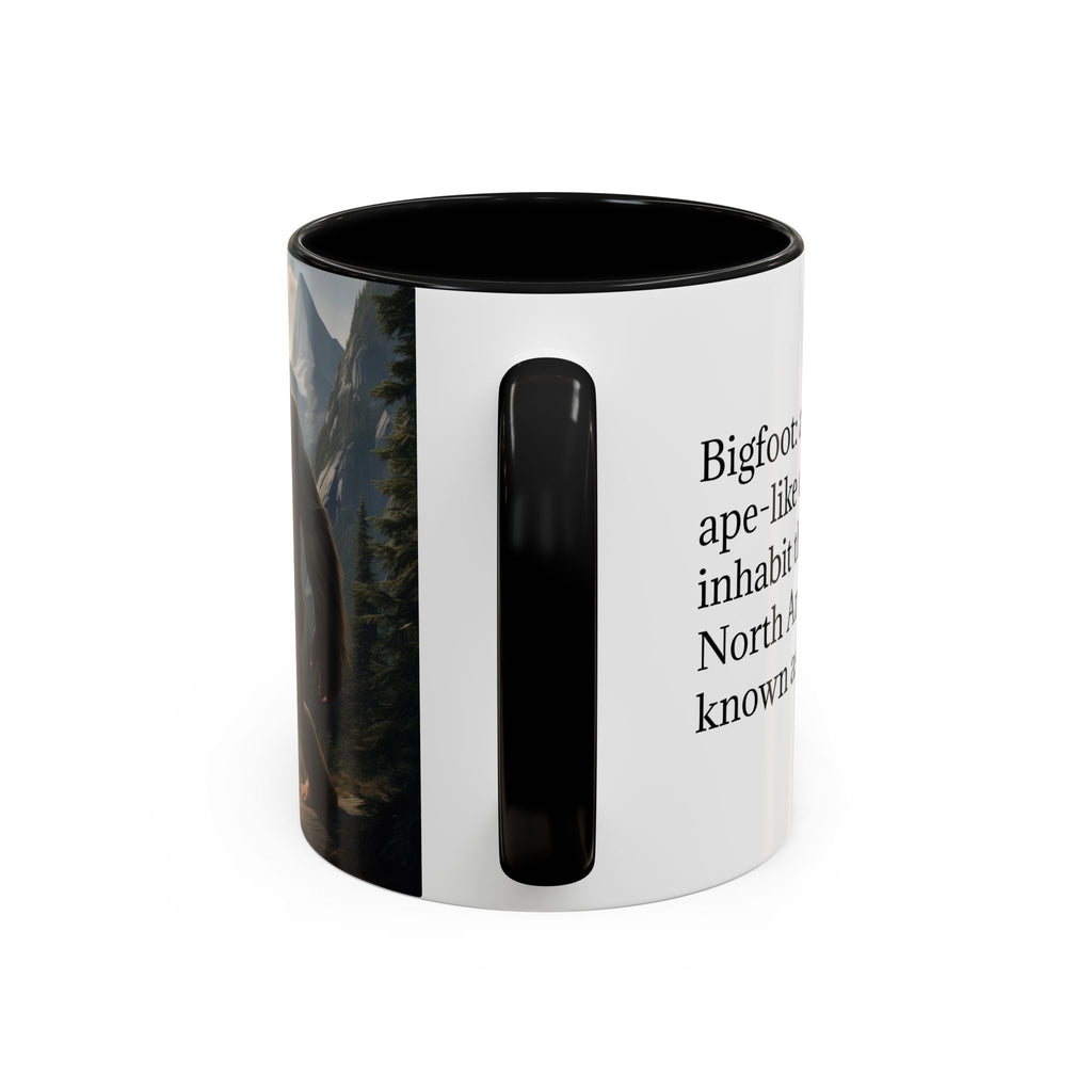 Bigfoot Coffee Mug: Sasquatch, Mythical Creature, Pacific Northwest Cryptid