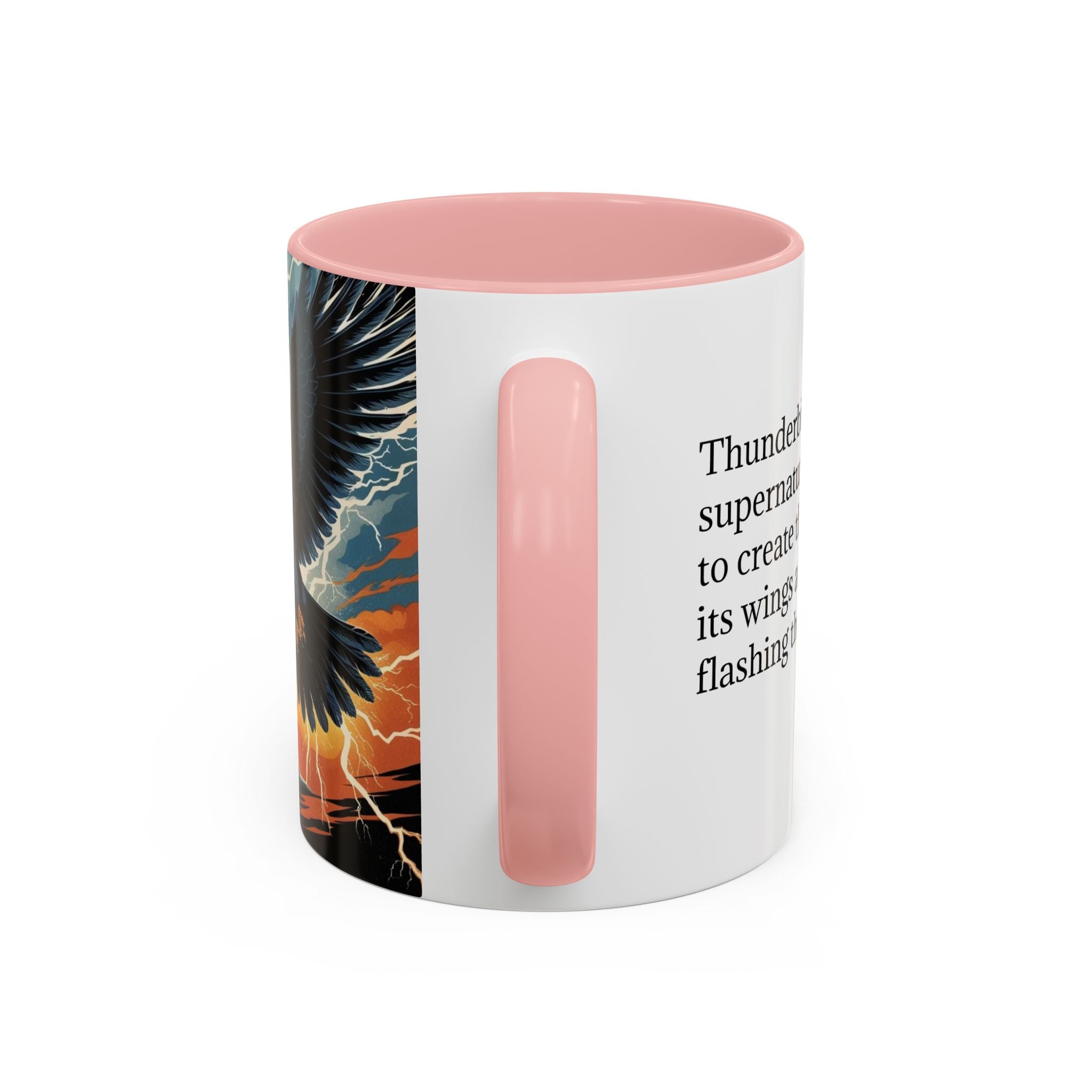 Thunderbird Coffee Cup: Native American Folklore, Legendary Creature, Coffee Mug Gift