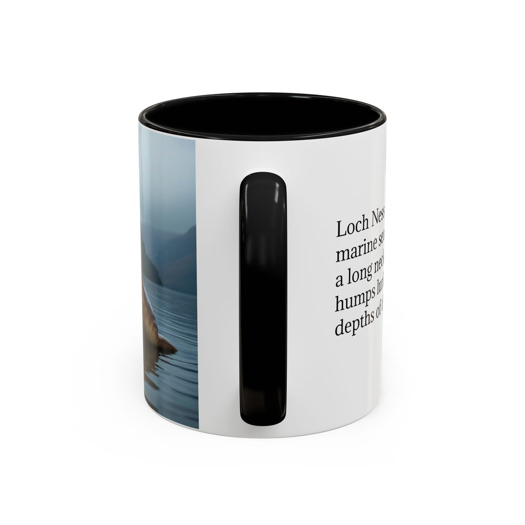 Loch Ness Monster Coffee Cup: Nessie Cryptid Gift, Scottish Sea Creature