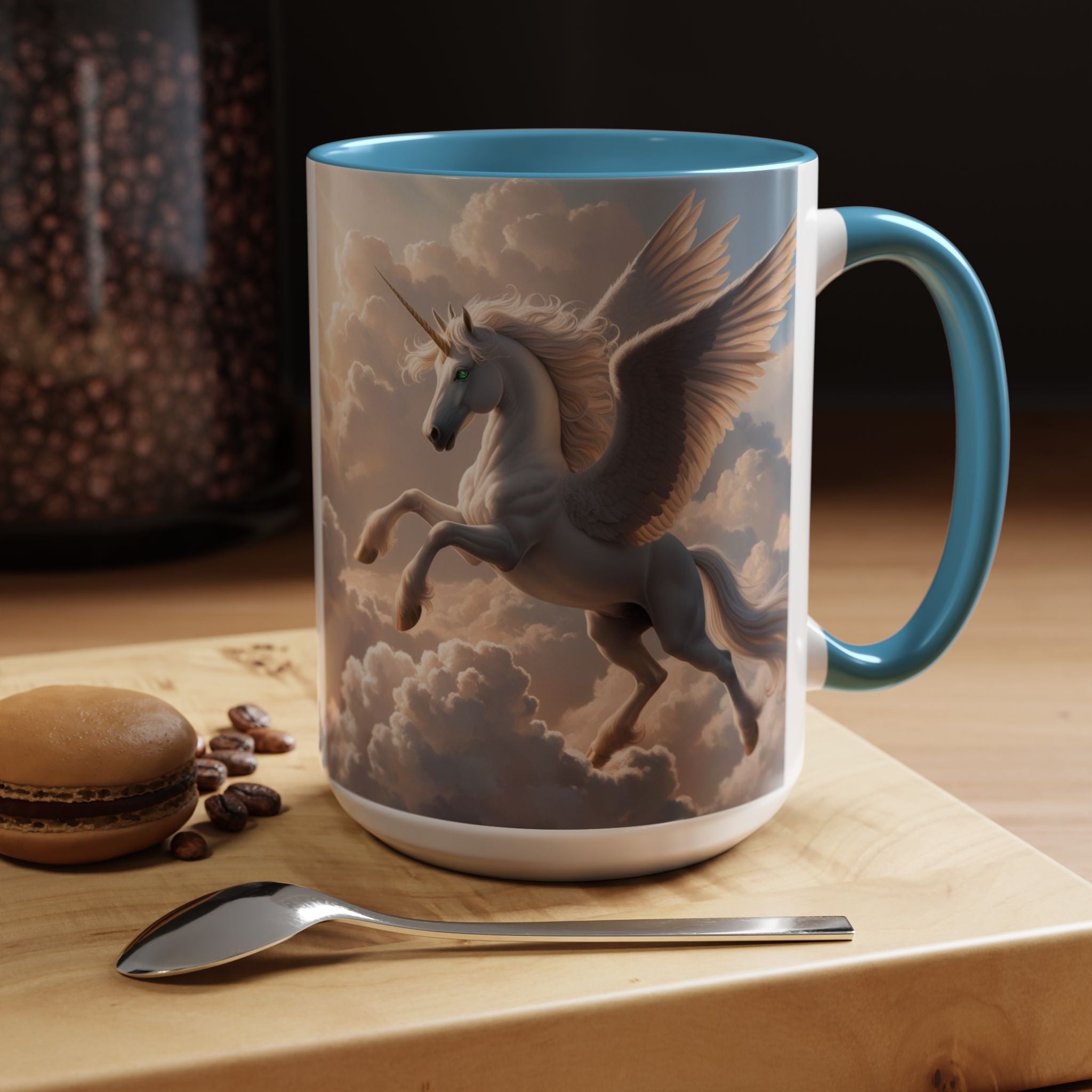 Unicorn Coffee Cup: Enchanted Alicorn Mug, Legendary Creature, Fairytale Gift