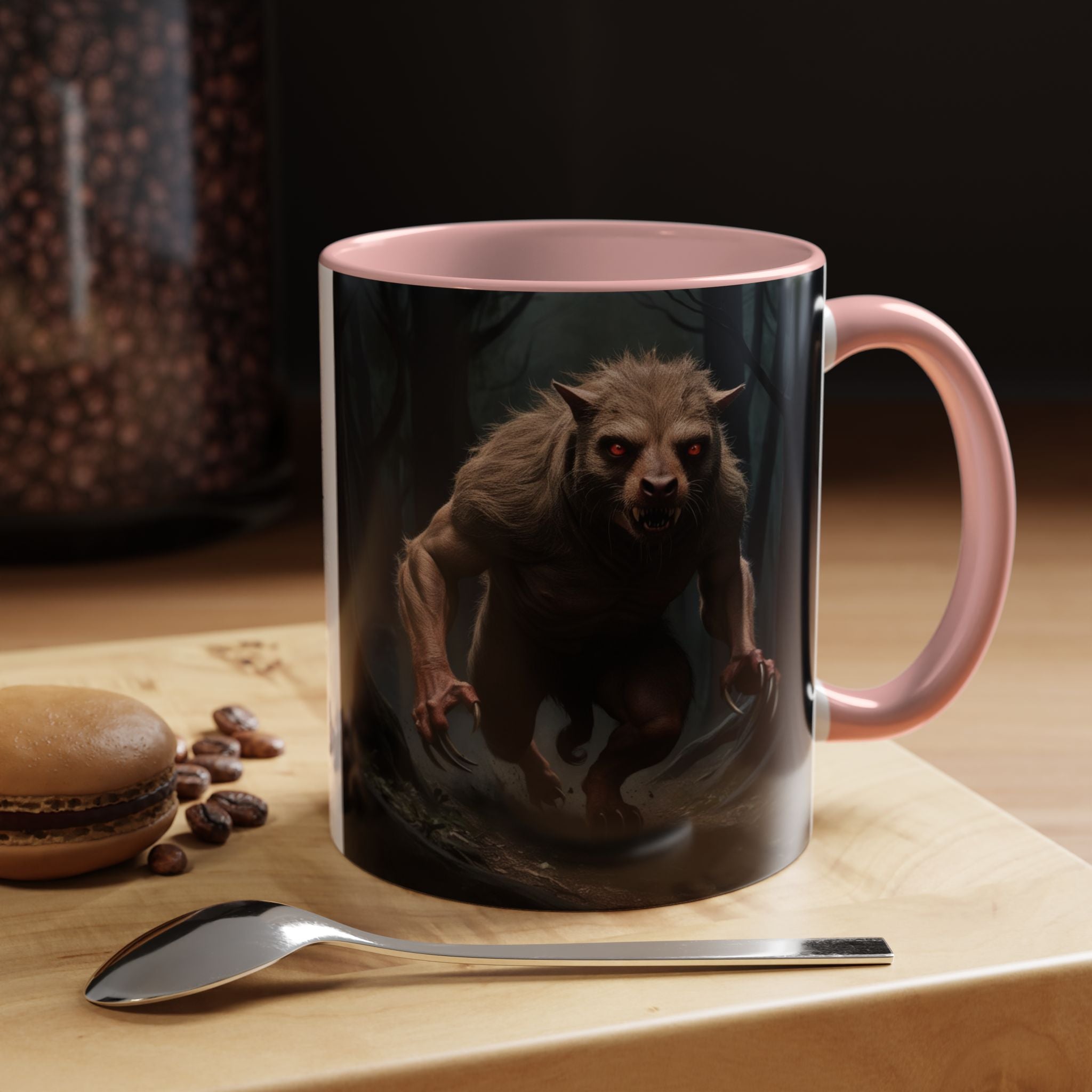 Chupacabra Coffee Mug: Supernatural Beast, Mexican Folklore Gift, Mythical Canine Cryptid