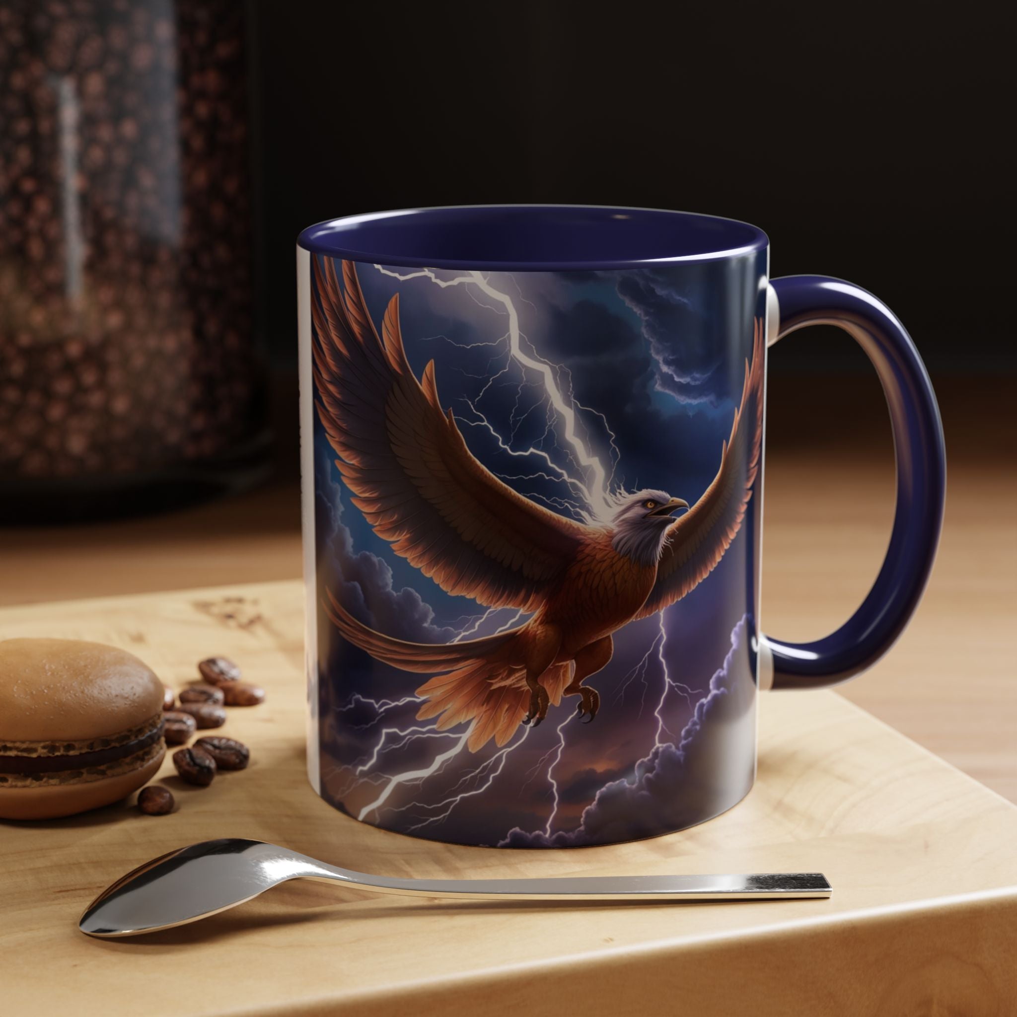 Thunderbird Coffee Mug: Native American Spirit Animal, Southwest Folklore