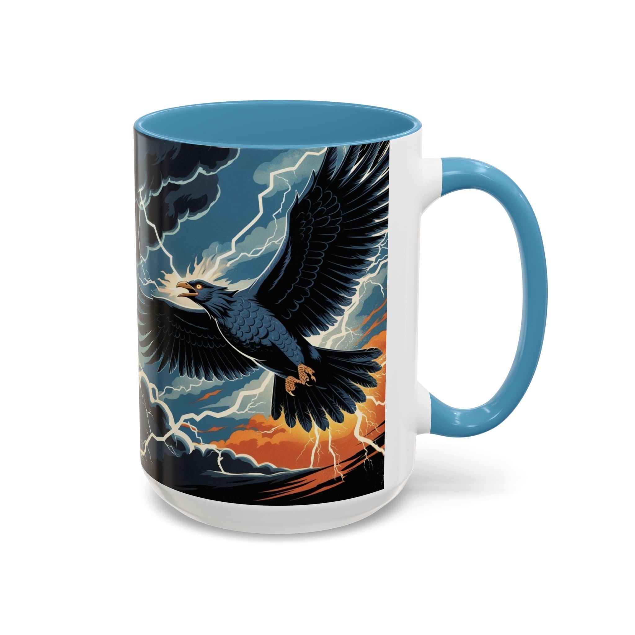 Thunderbird Coffee Cup: Native American Folklore, Legendary Creature, Coffee Mug Gift