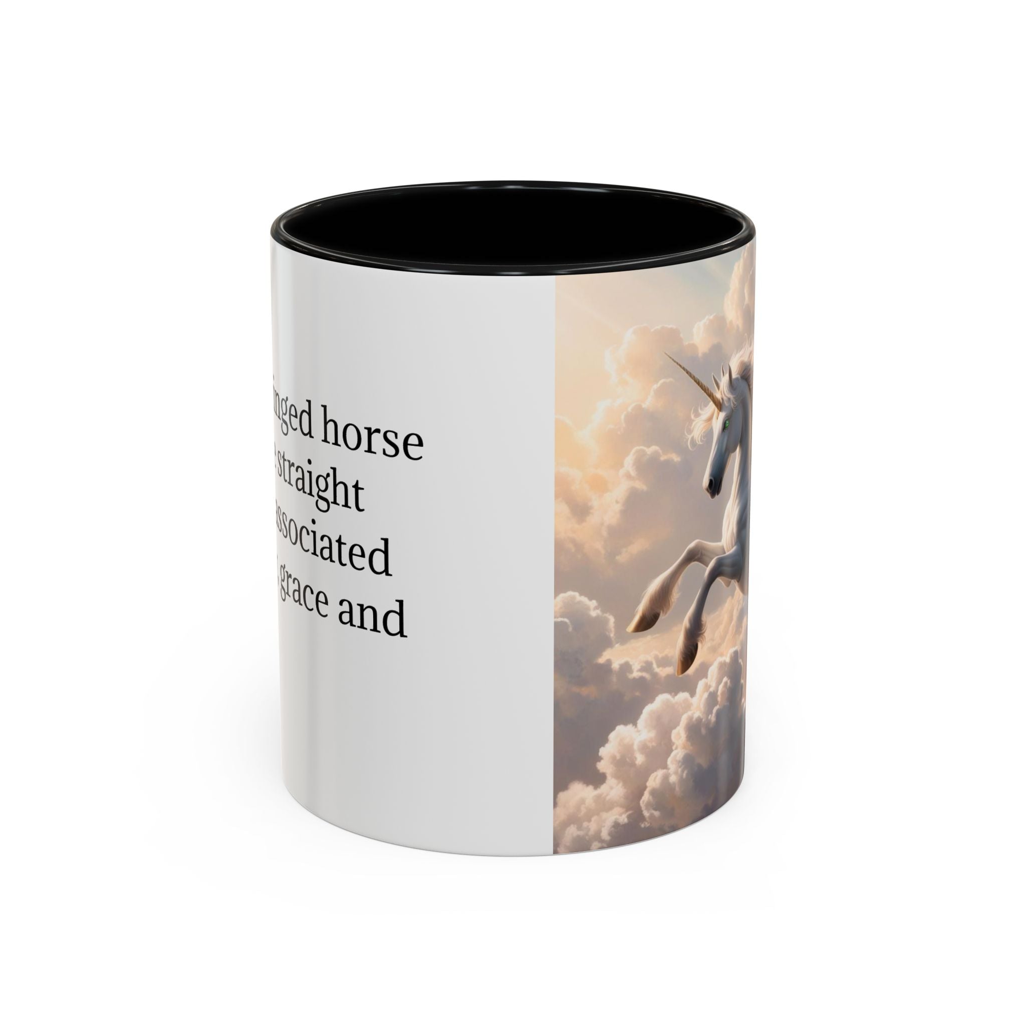 Unicorn Coffee Cup: Enchanted Alicorn Mug, Legendary Creature, Fairytale Gift