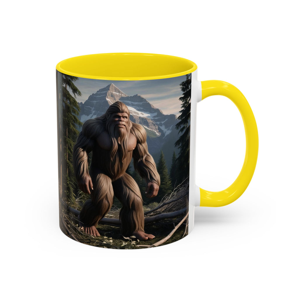 Bigfoot Mug: Sasquatch Coffee Cup, Mythical Creature, Camping Mugs for Men, Cryptozoology