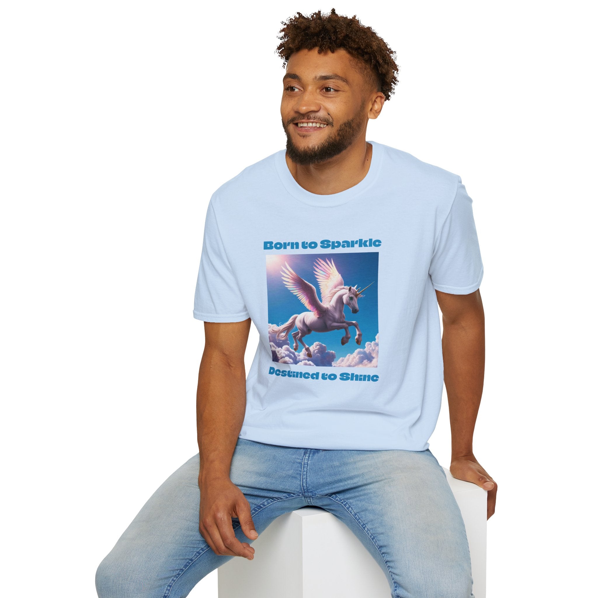 Unicorn Graphic Tee: Legendary Alicorn, Womens Cotton Shirt, Mythical Creature