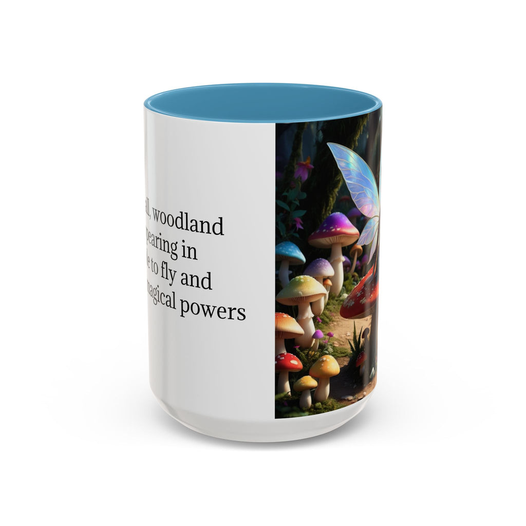 Fairy Garden Mug: Ceramic Toadstool Coffee Cup, Enchanted Forest Fantasy Gift