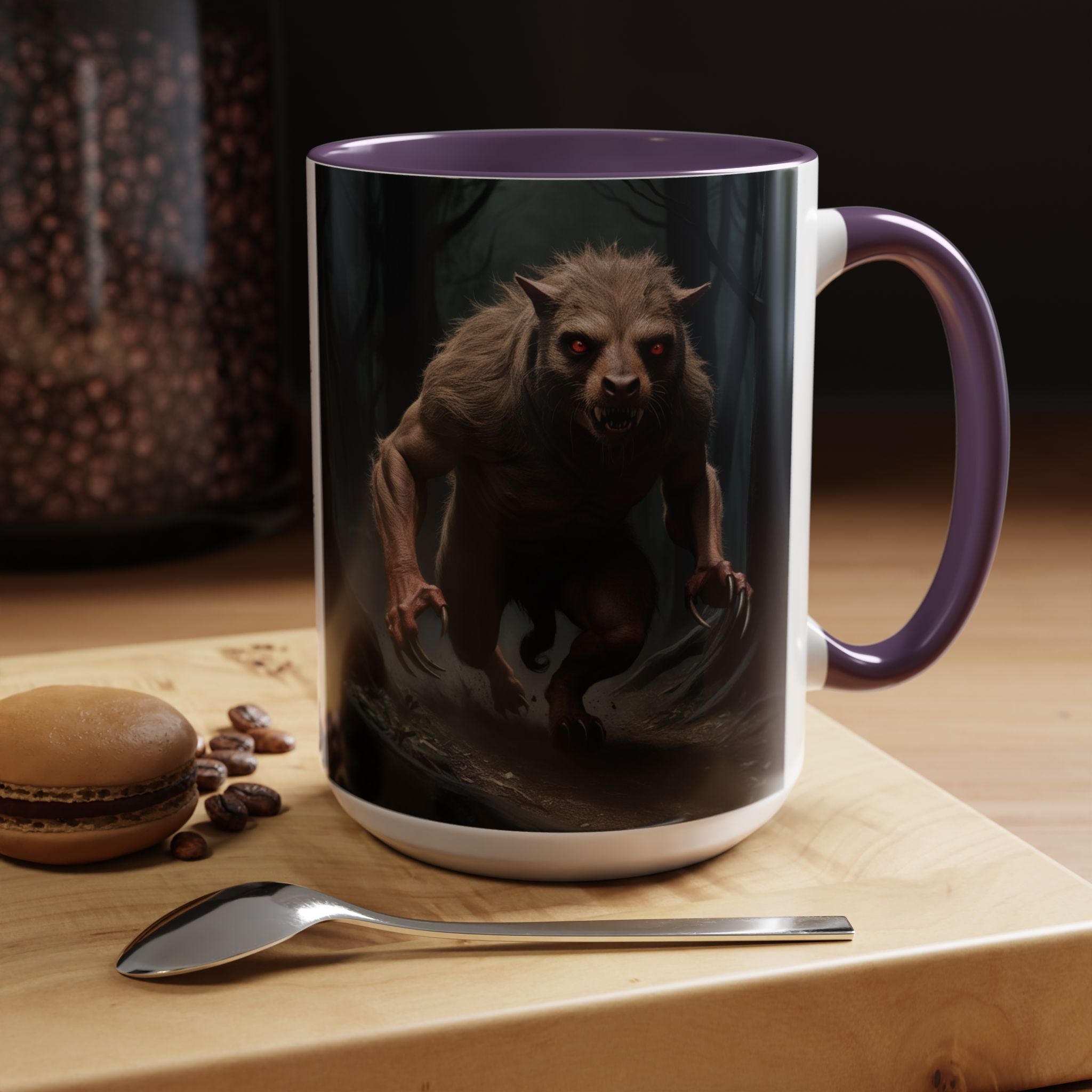 Chupacabra Coffee Mug: Supernatural Beast, Mexican Folklore Gift, Mythical Canine Cryptid