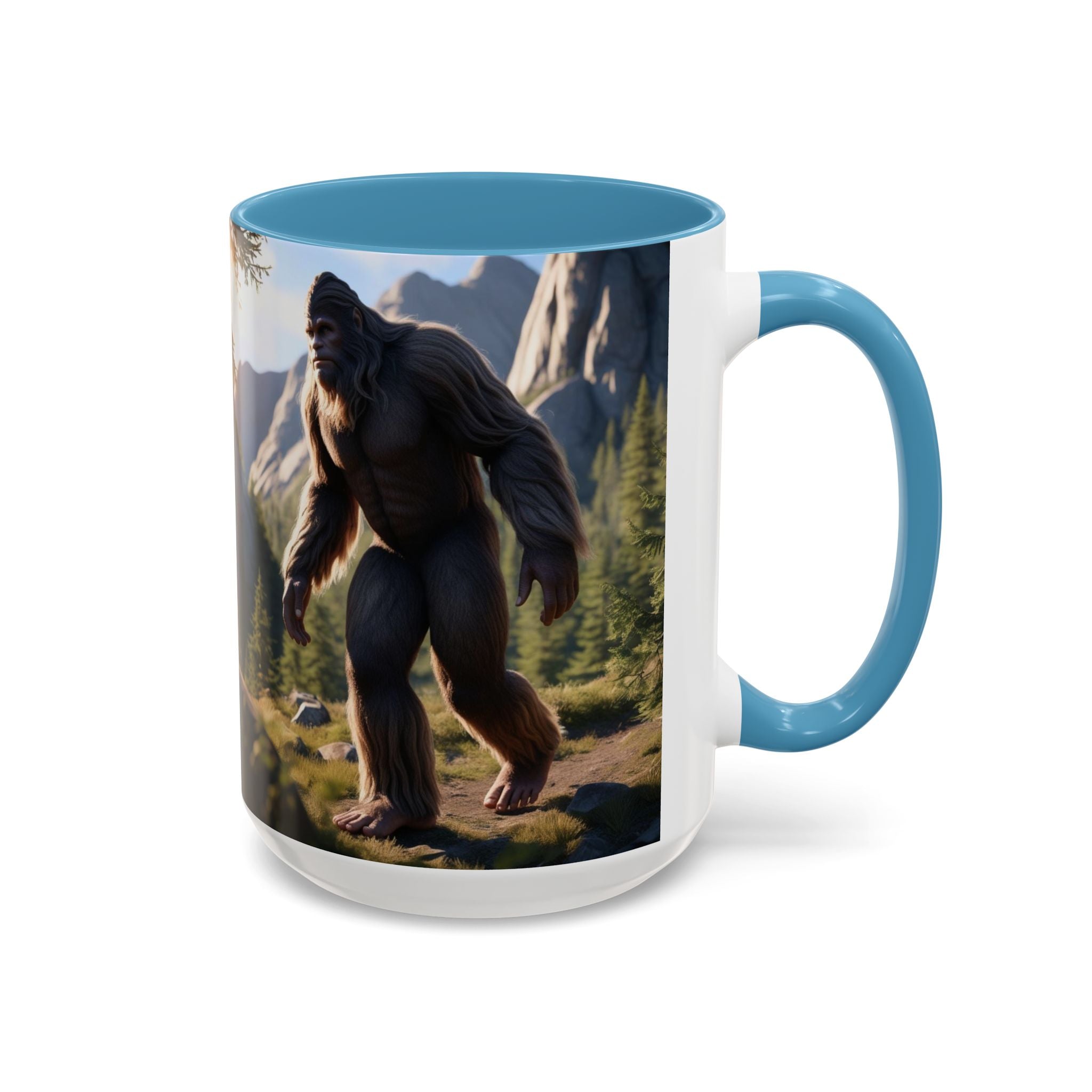 Bigfoot Coffee Cup: Sasquatch Coffee Mug, Pacific Northwest Cryptid, Mythical Creature